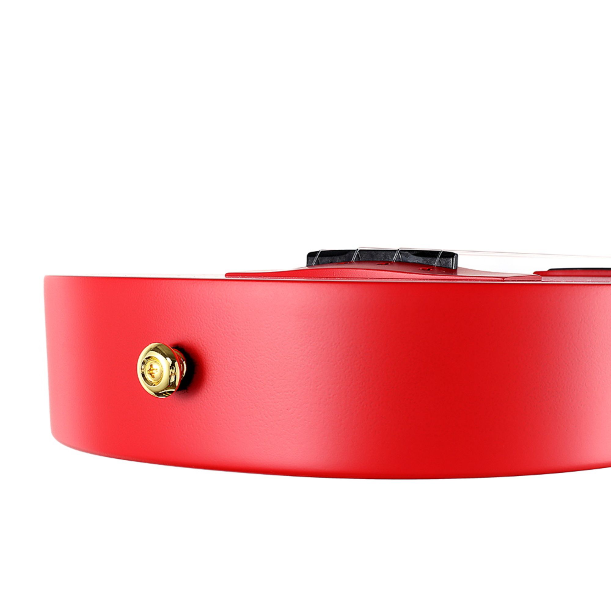 Enya Concert Nova U Carbon Fiber Travel Ukulele- Red