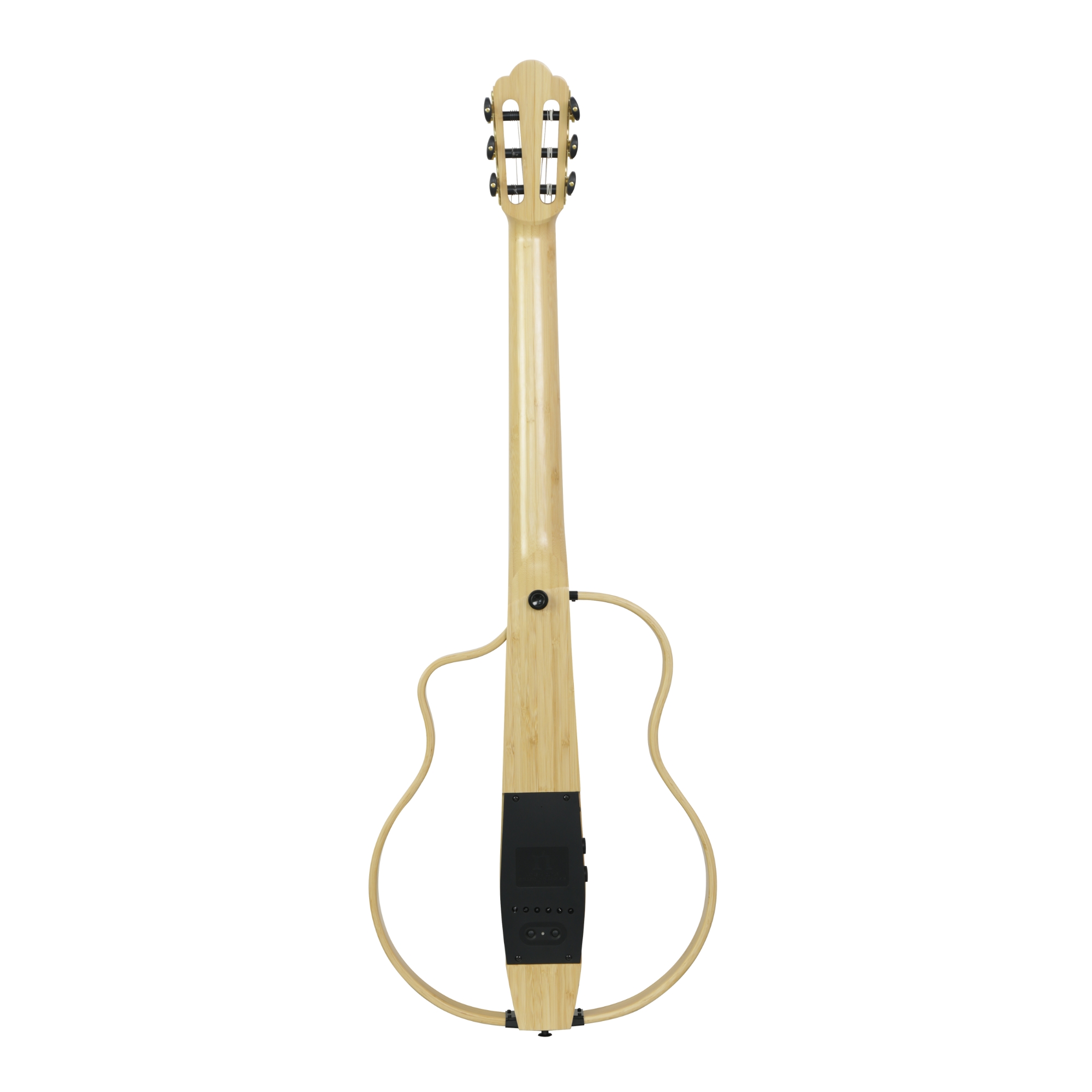 Natasha NBSG Nylon Silent Smart Guitar Bamboo