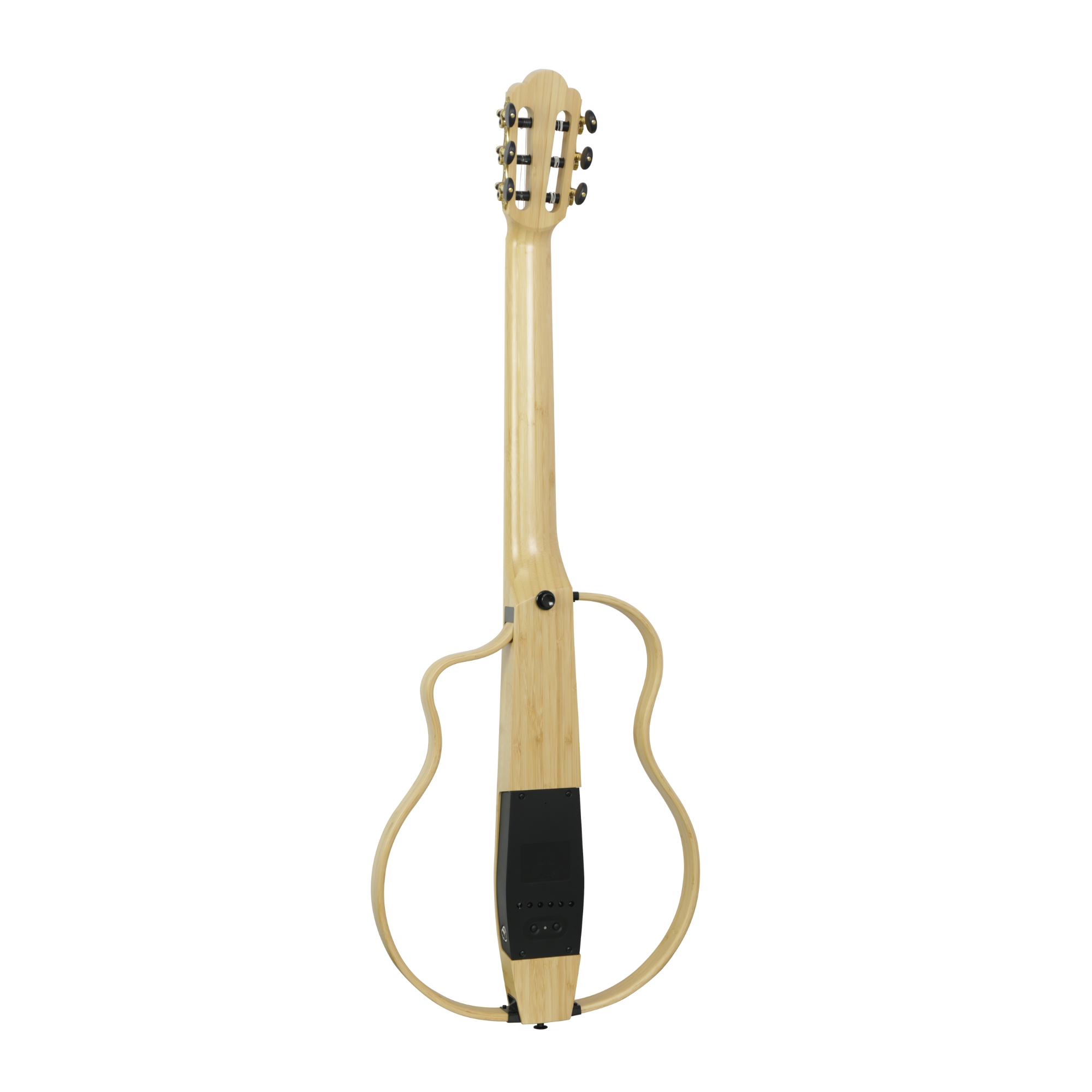 Natasha NBSG Nylon Silent Smart Guitar Bamboo