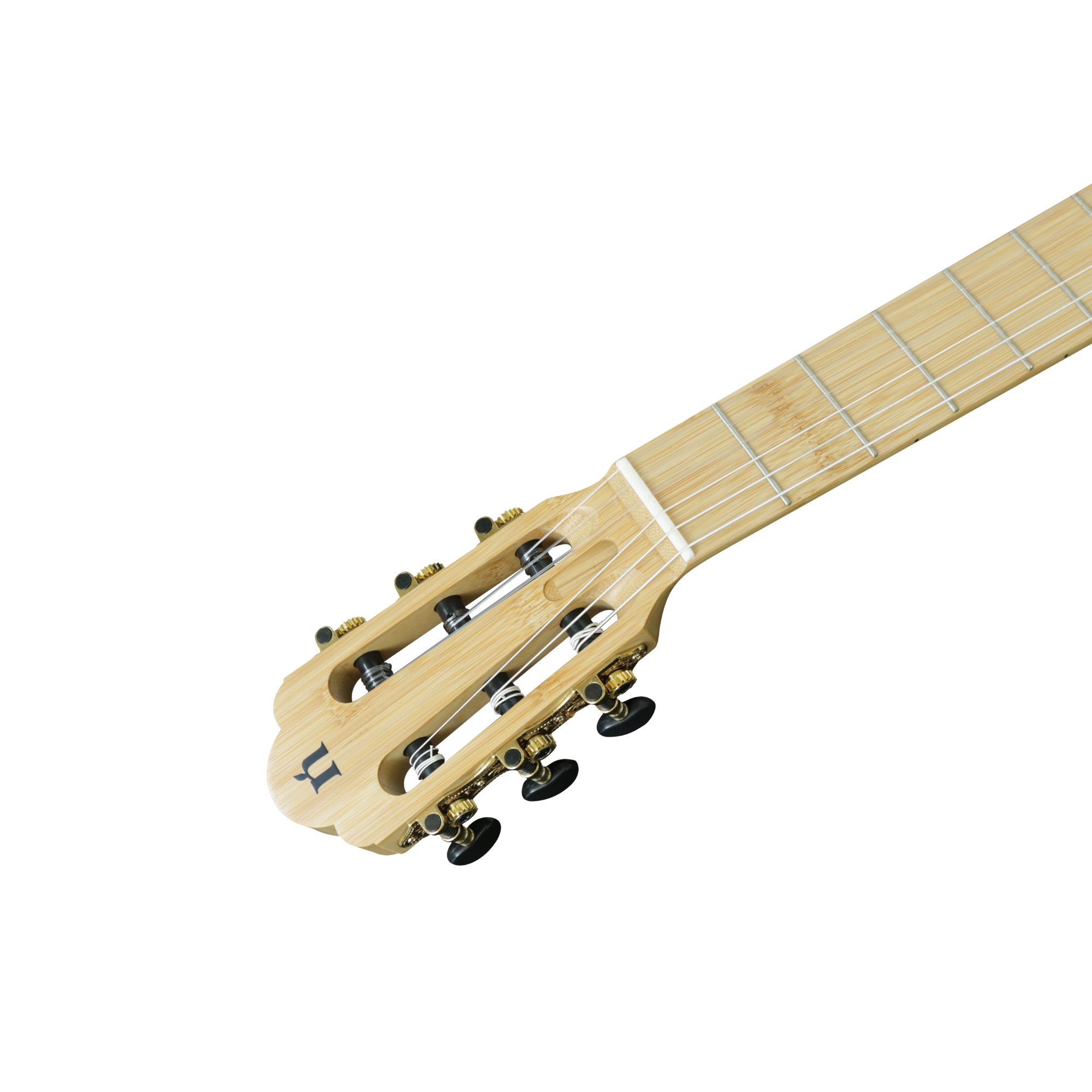 Natasha NBSG Nylon Silent Smart Guitar Bamboo