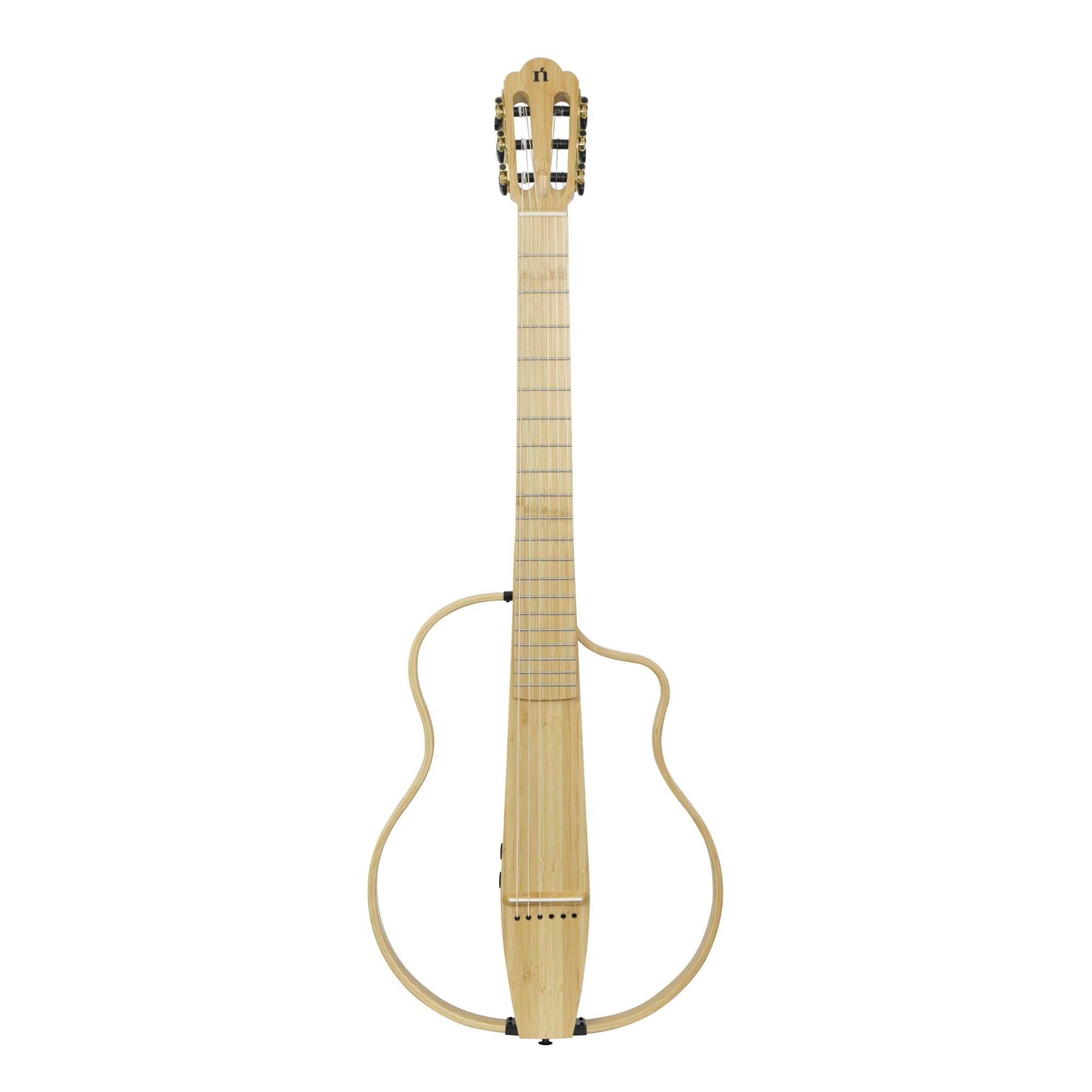 Natasha NBSG Nylon Silent Smart Guitar Bamboo