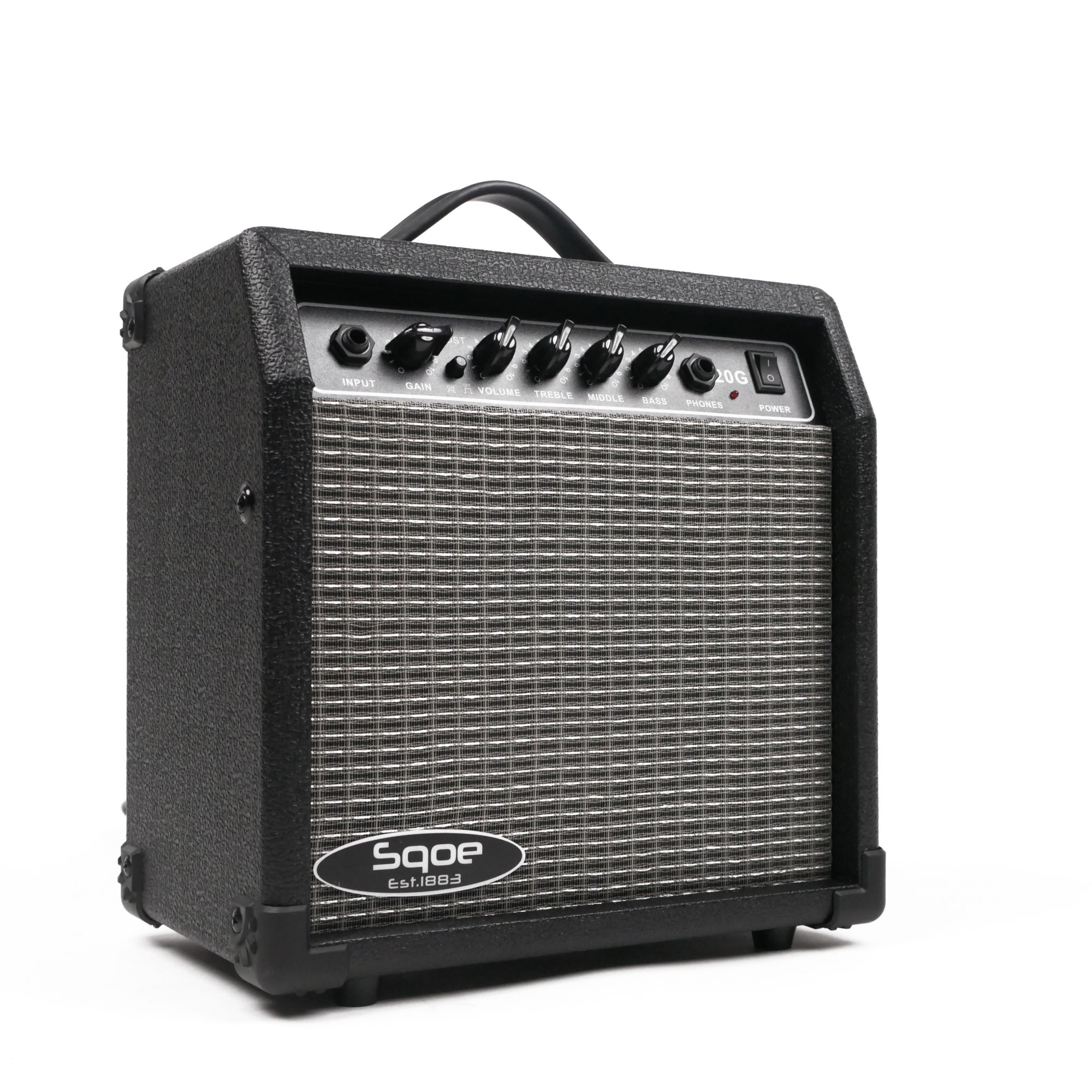 SQOE 20G portable electric guitar amplifier