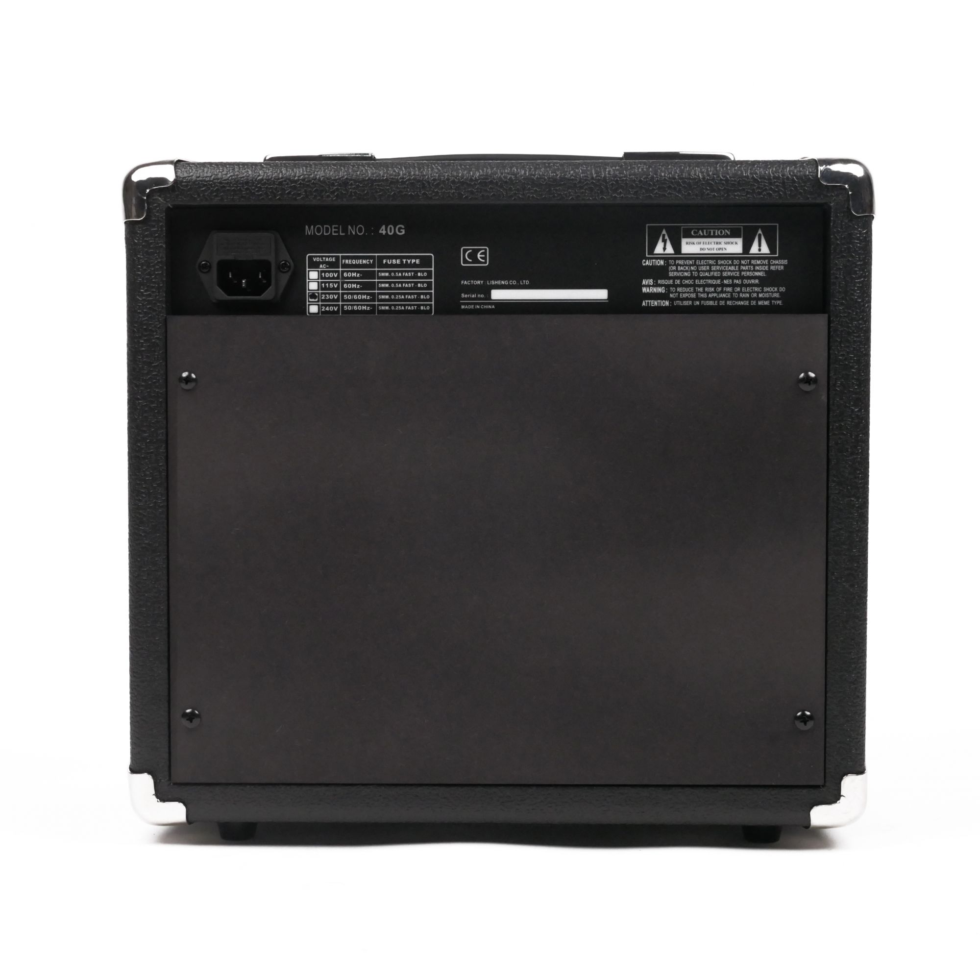 SQOE 40G portable electric guitar amplifier with effects