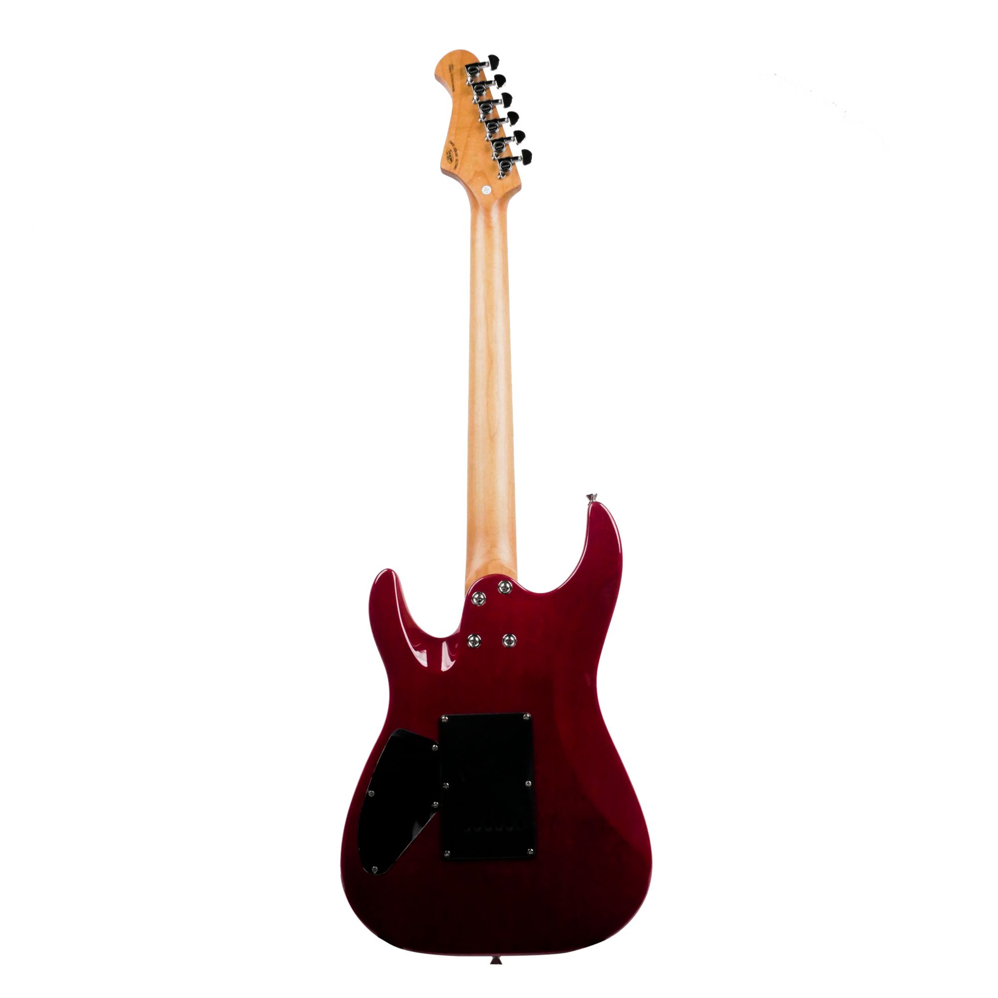 SQOE SEIB550 Cherry Red HSH Super Strat series