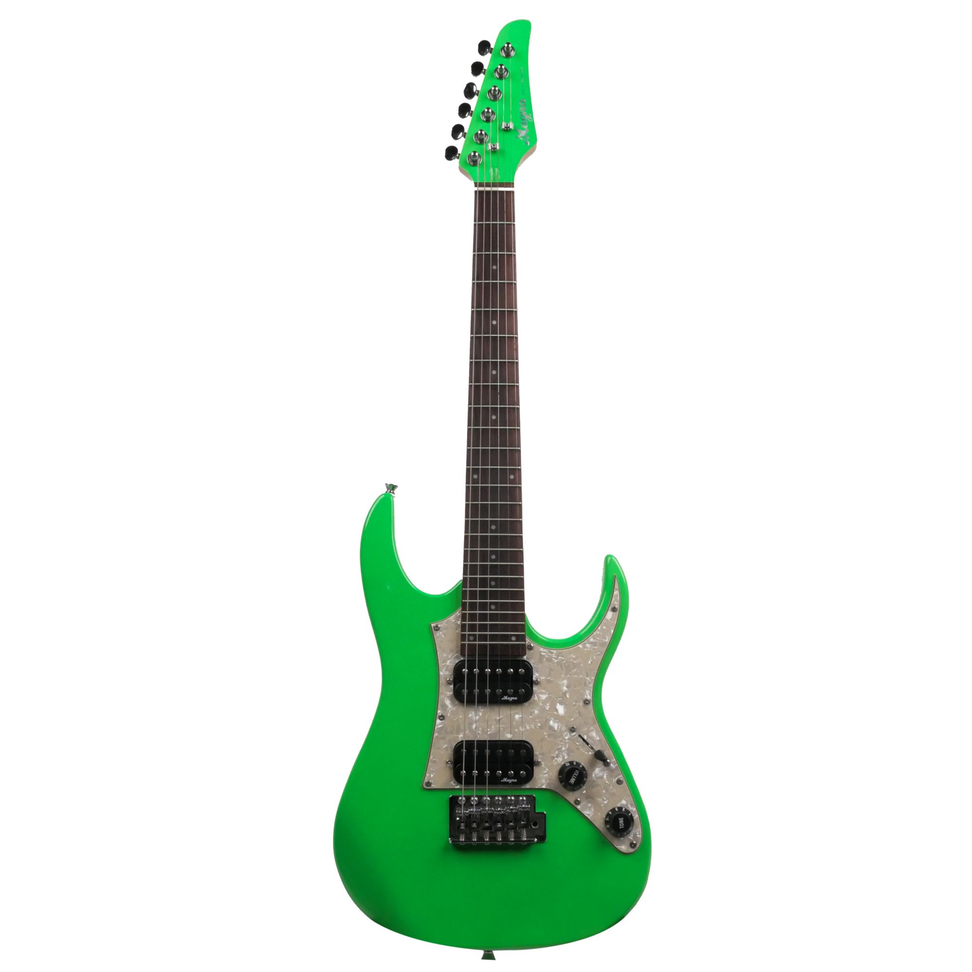 Strydom Magna ST10R - Mini Super stratway - available in black lime green and citrus blaze