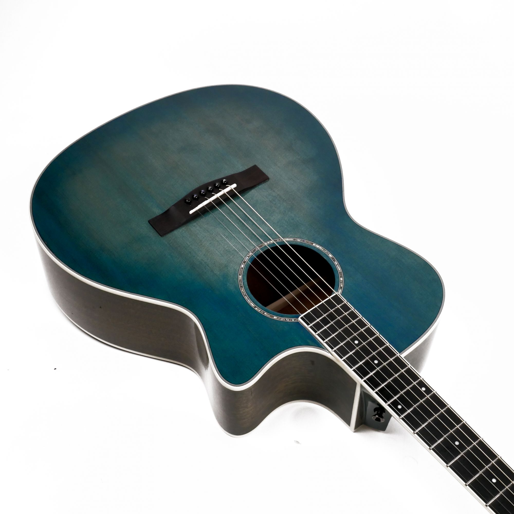 SQOE S340 FGCS Solid top Acoustic guitar - classic blue