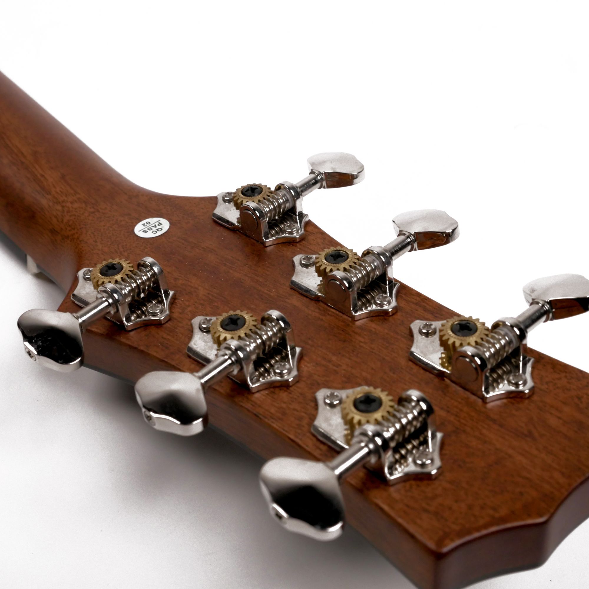 SQOE SQ-PFZL-FG Solid spruce top Acoustic guitar - Vintage Cherry red gloss