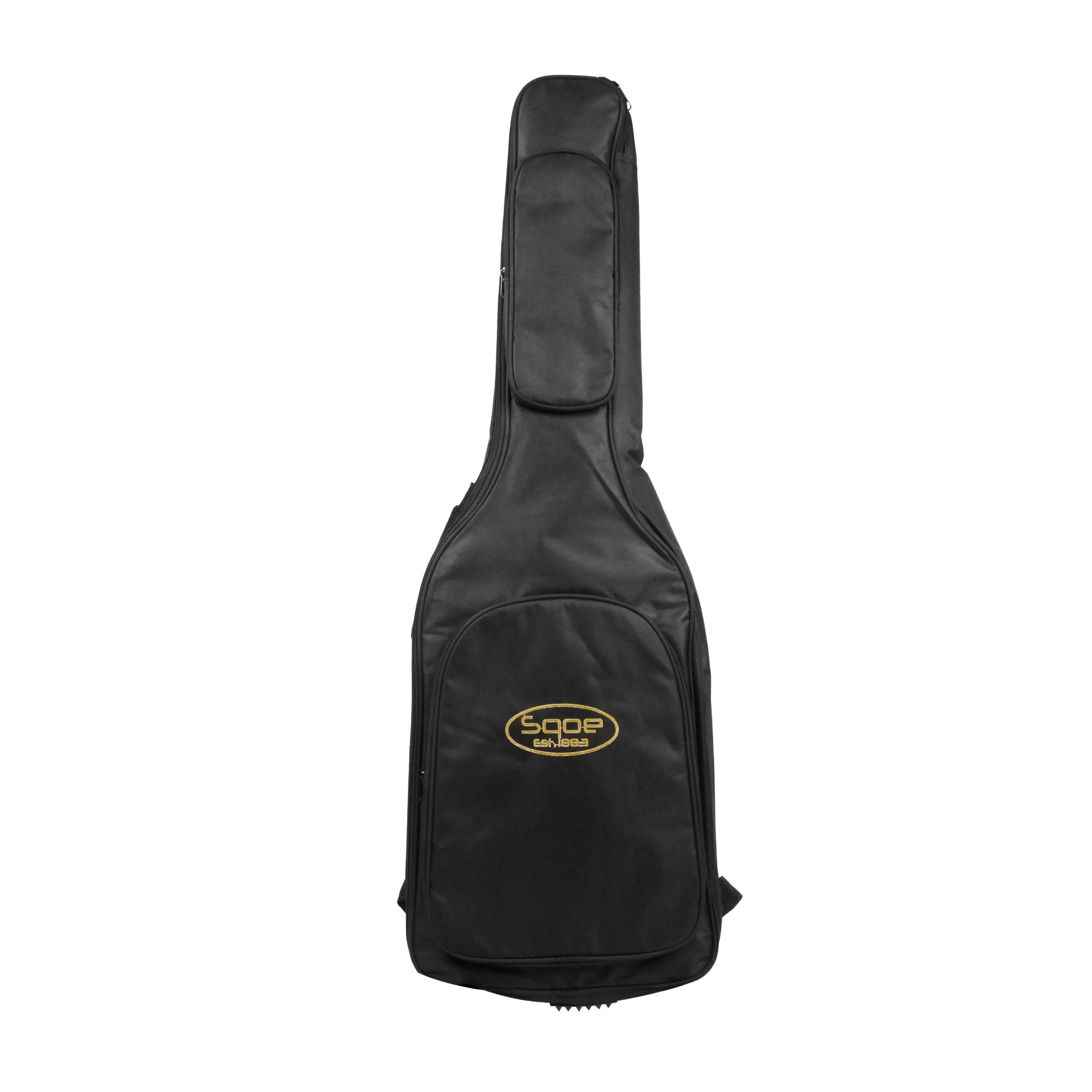 SQOE 12mm Padded electric guitar bag - Black QB-DB