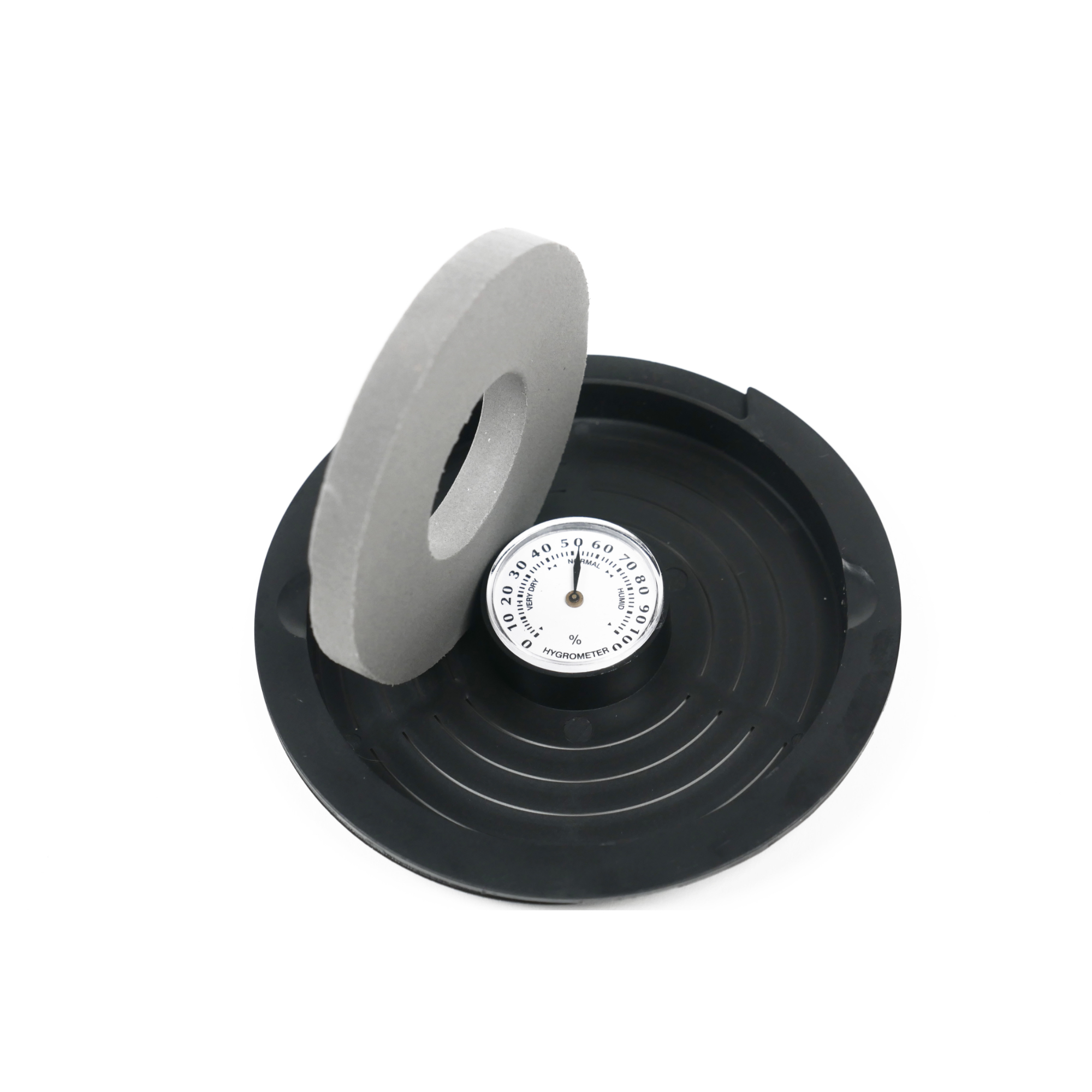 Strydom 3 in 1 Acoustic Guitar Sound Hole Cover Humidifier Moisture Reservoir Dehumidifier Hygrometer for 101-103mm Guitar Sound Hole