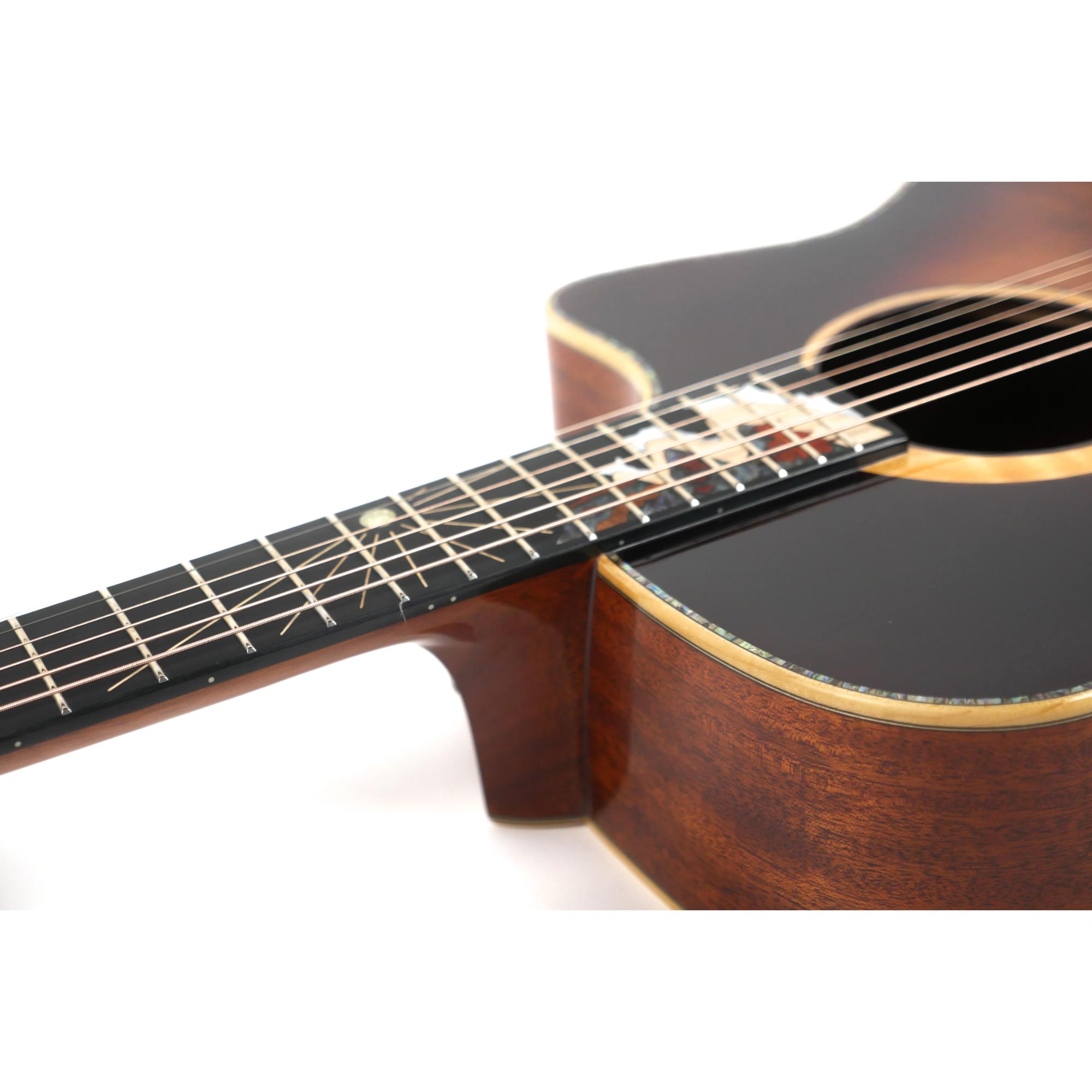 SQOE SQ-PFZL-A8FG All solid Acoustic guitar with kit