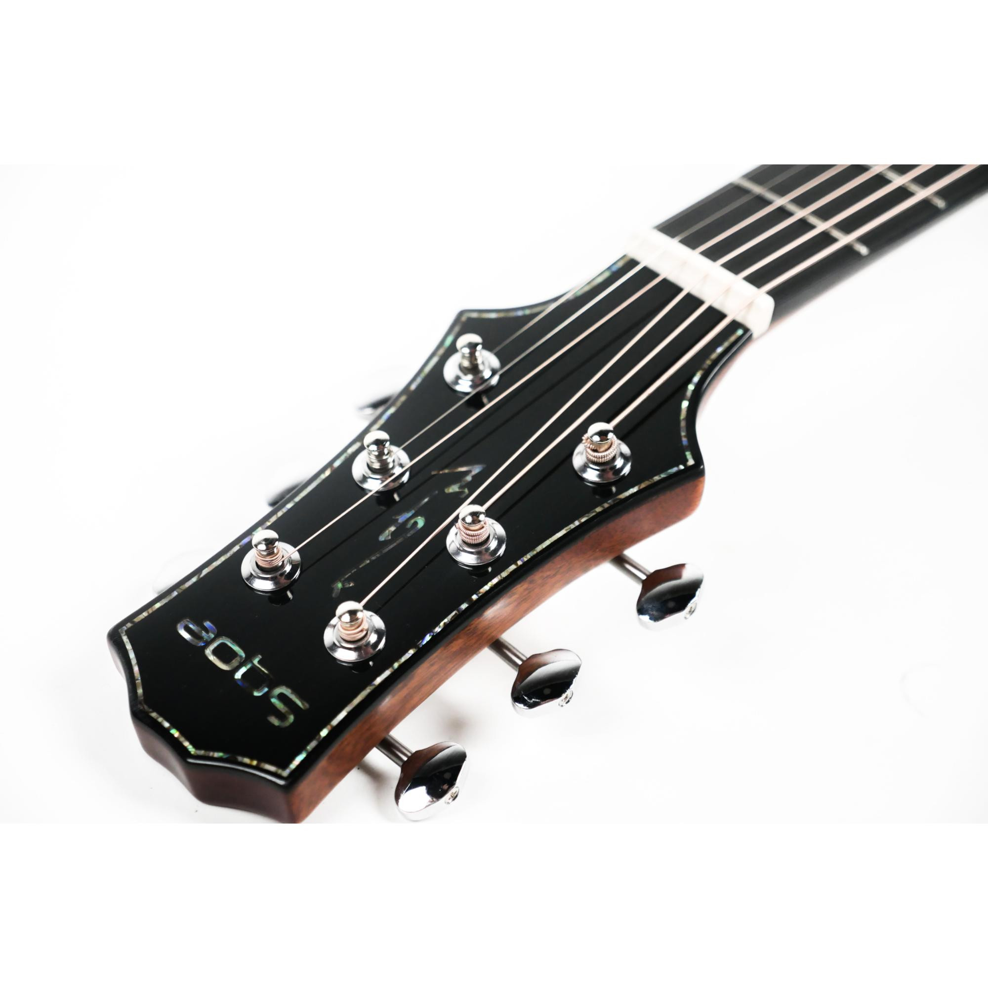 SQOE SQ-PFZL-A8FG All solid Acoustic guitar with kit