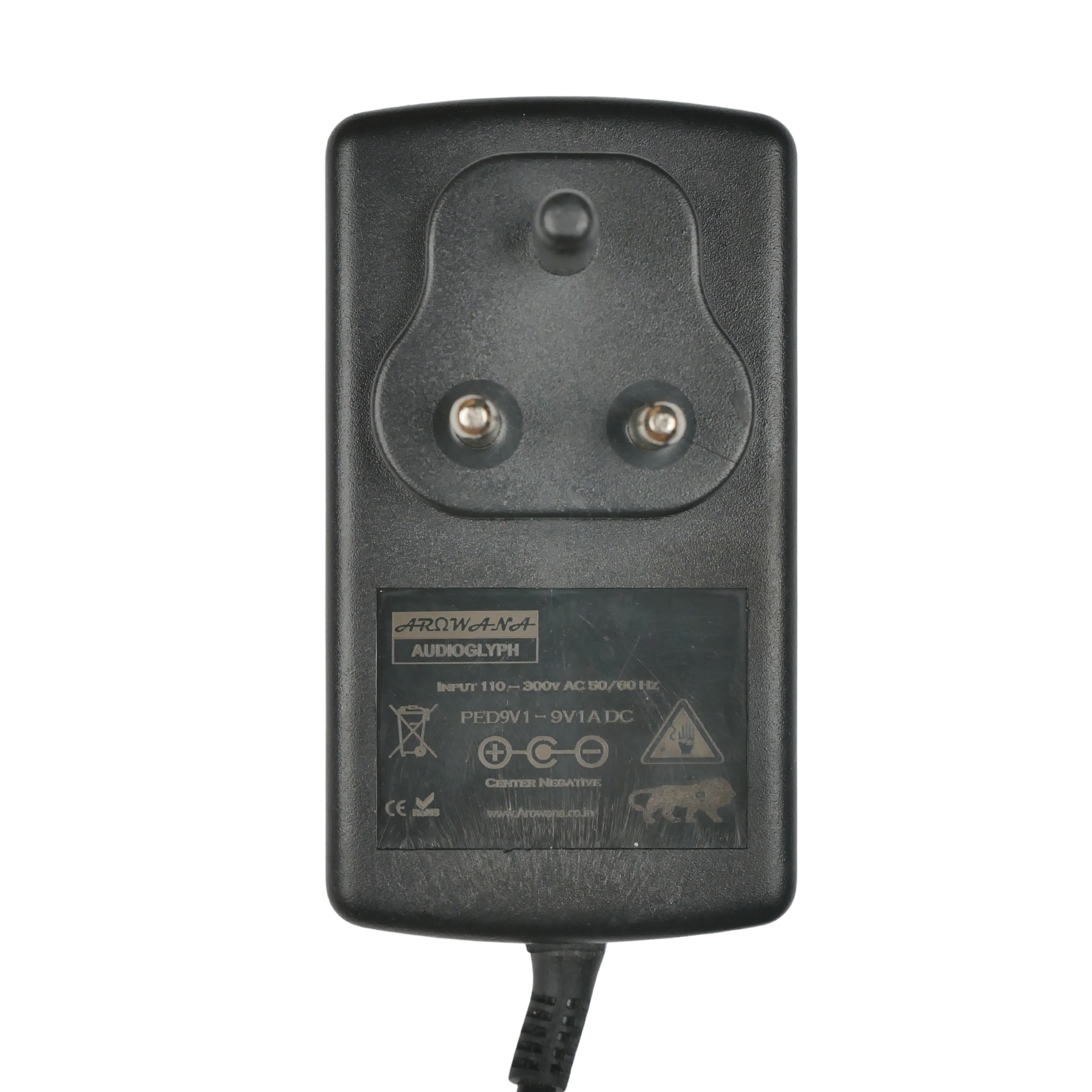 Arowana PED9V1 Power Supply for Guitar Pedals Line6 HX Stomp and other modellers center negative