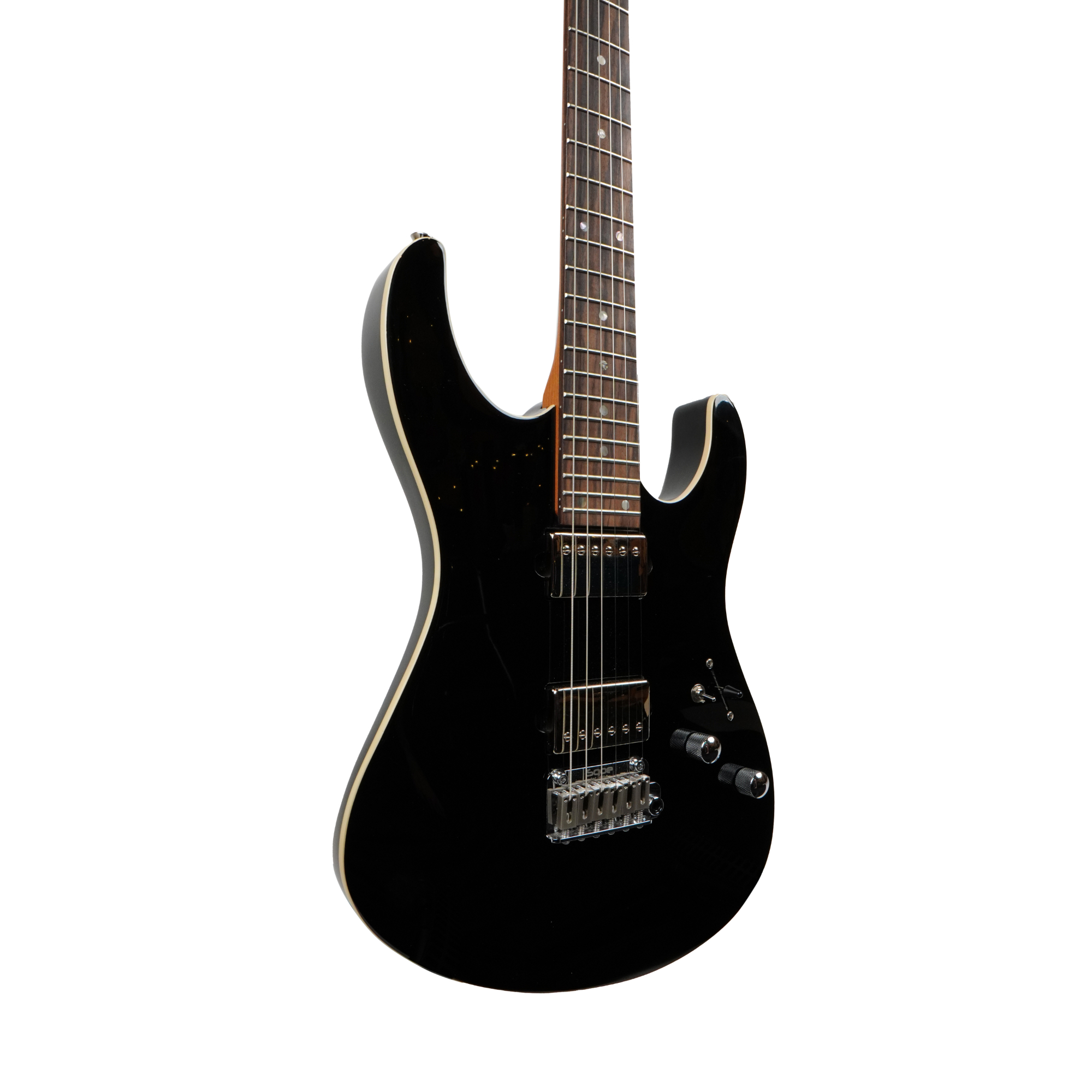 SQOE SEIB500 Phantom Black HH Super Strat series