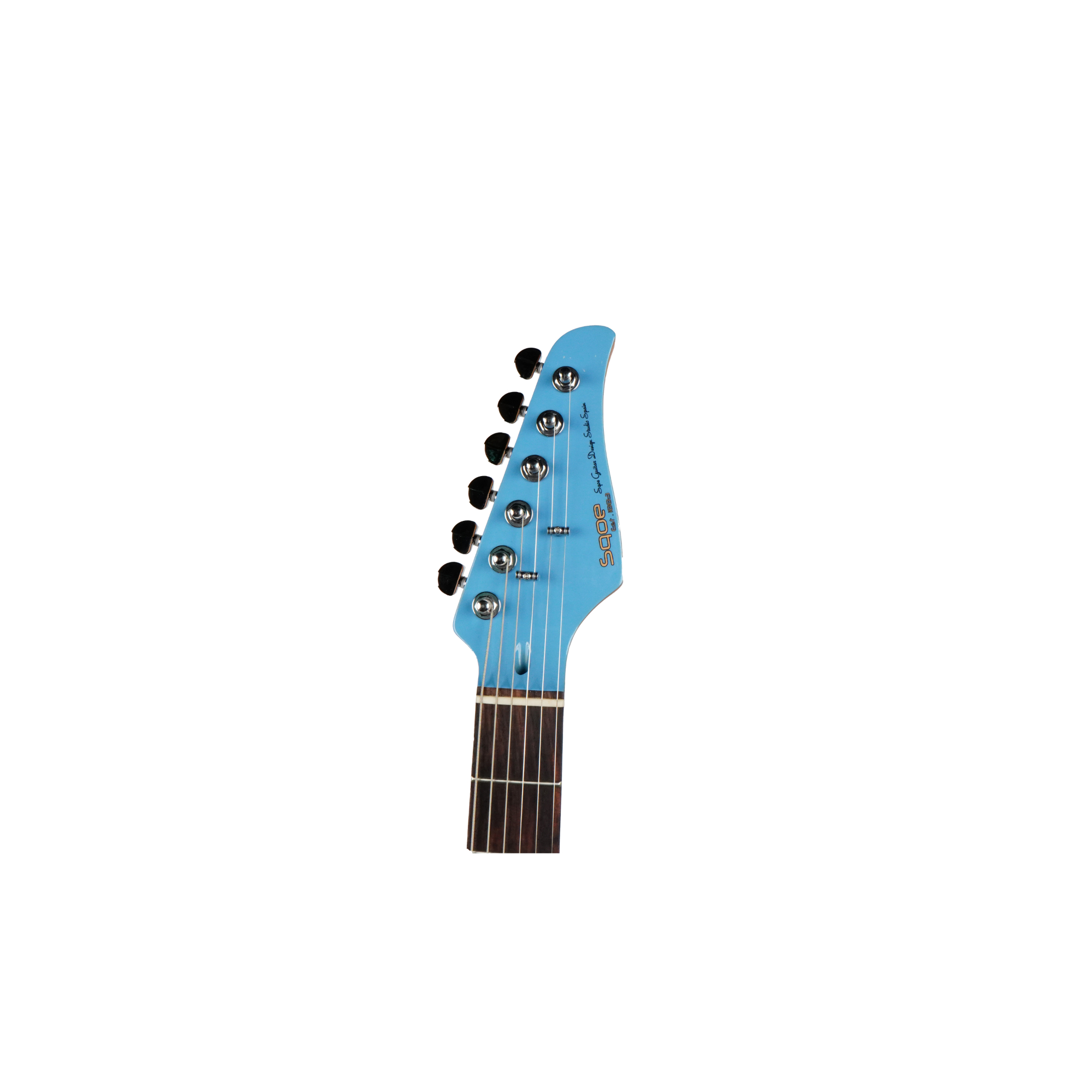 SQOE SEIB500 Miami Blue HH Super Strat series