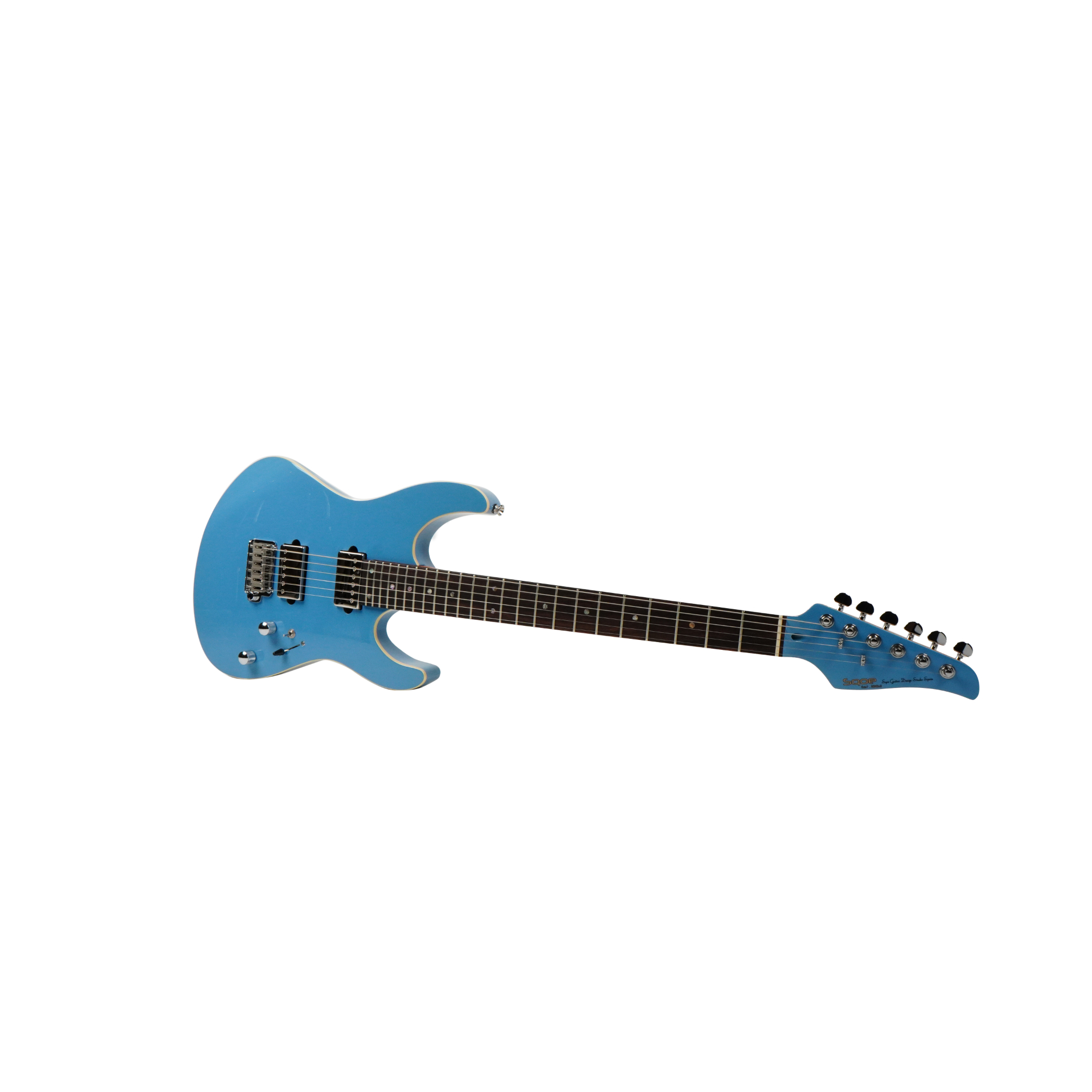 SQOE SEIB500 Miami Blue HH Super Strat series