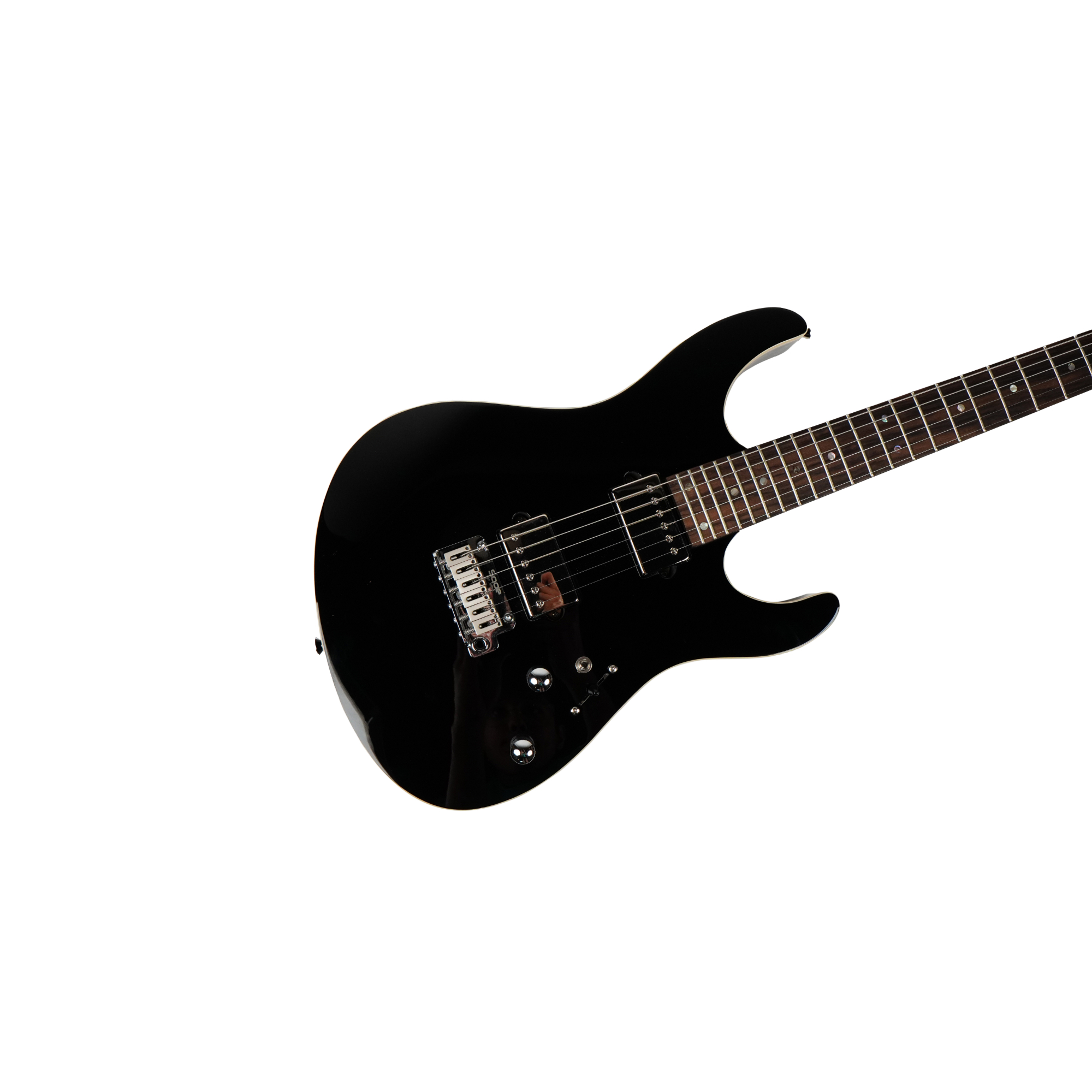 SQOE SEIB500 Phantom Black HH Super Strat series