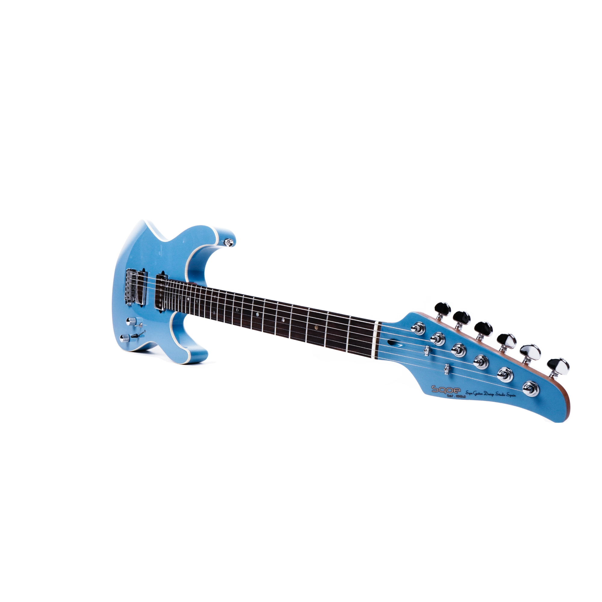 SQOE SEIB500 Miami Blue HH Super Strat series