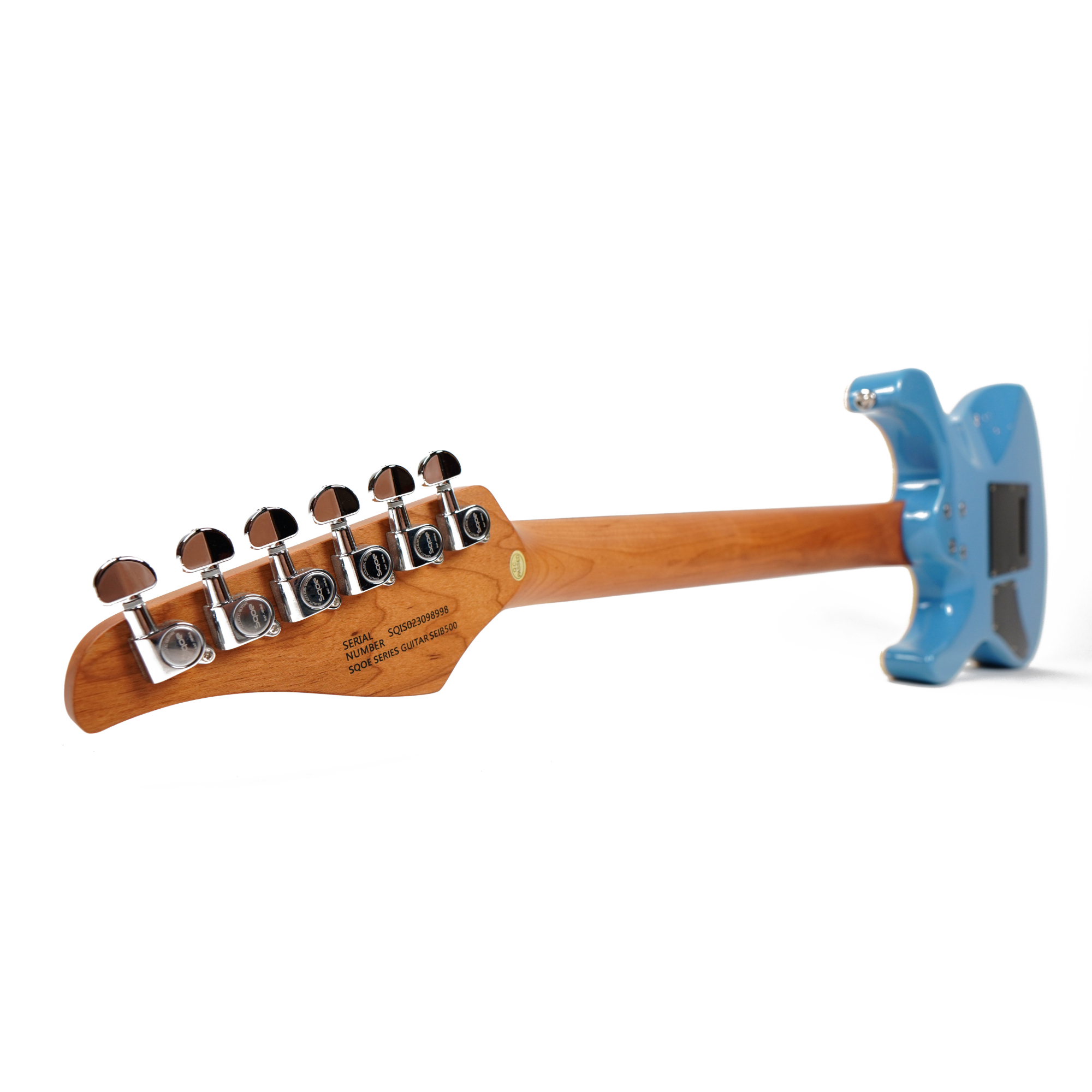 SQOE SEIB500 Miami Blue HH Super Strat series
