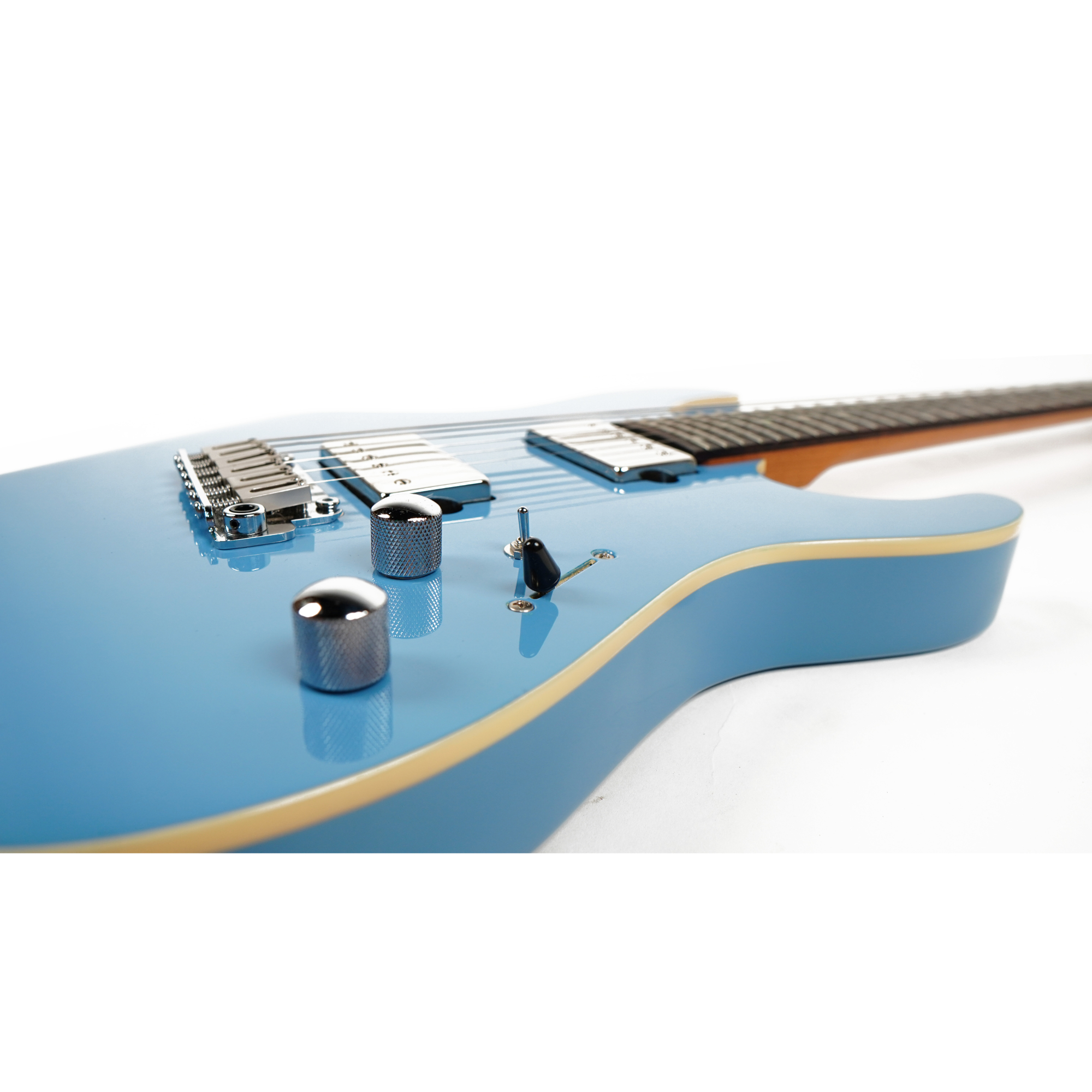 SQOE SEIB500 Miami Blue HH Super Strat series