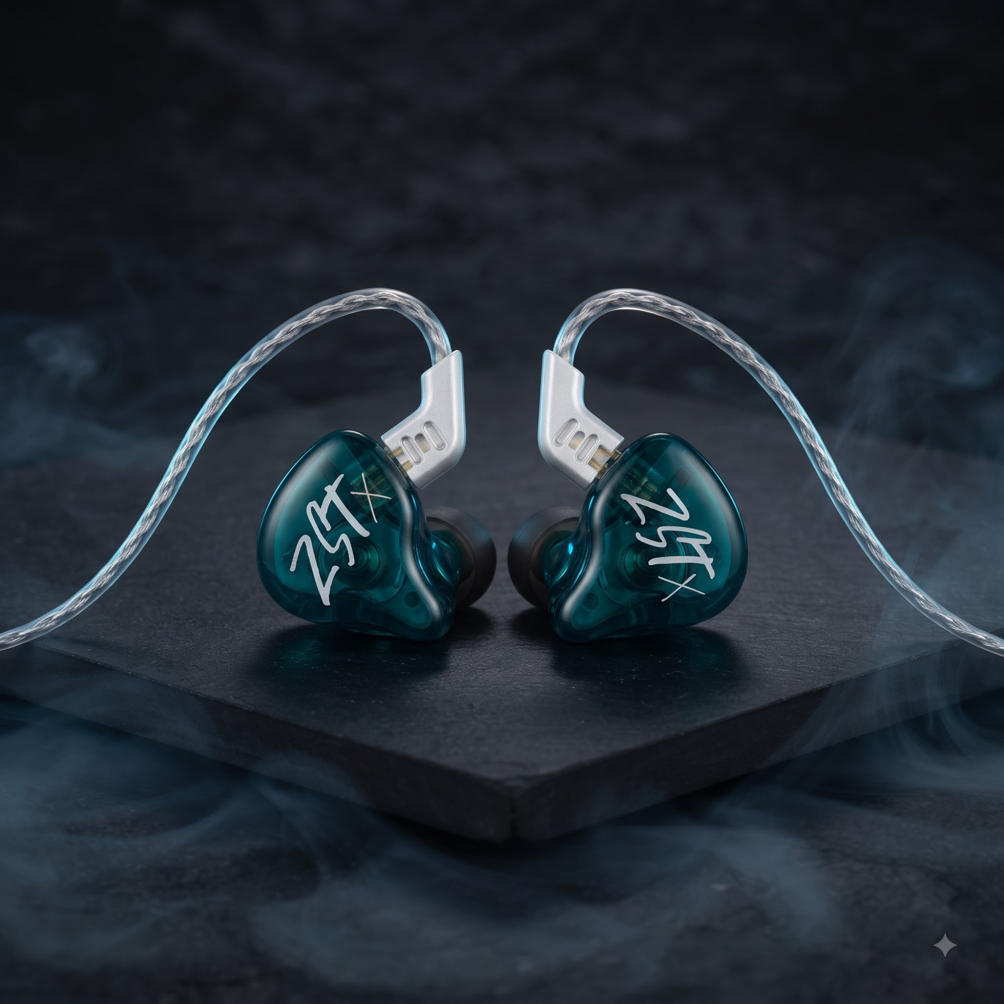 KZ ZST X CYAN Hybrid In-Ear Monitor
