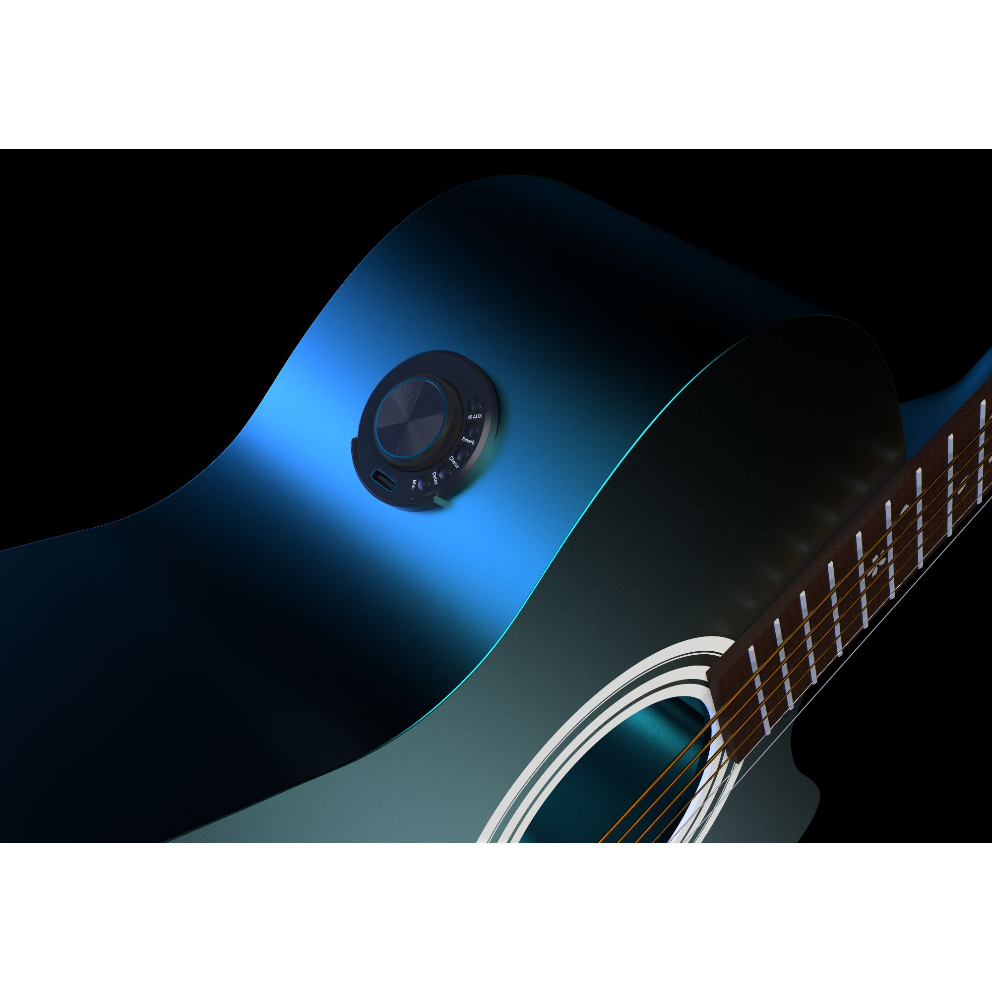 Double Transacoustic OS1 Bluetooth pick up