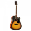 Kepma D1CE TRANS K10- Semi acoustic Guitar-  Sunburst Matt