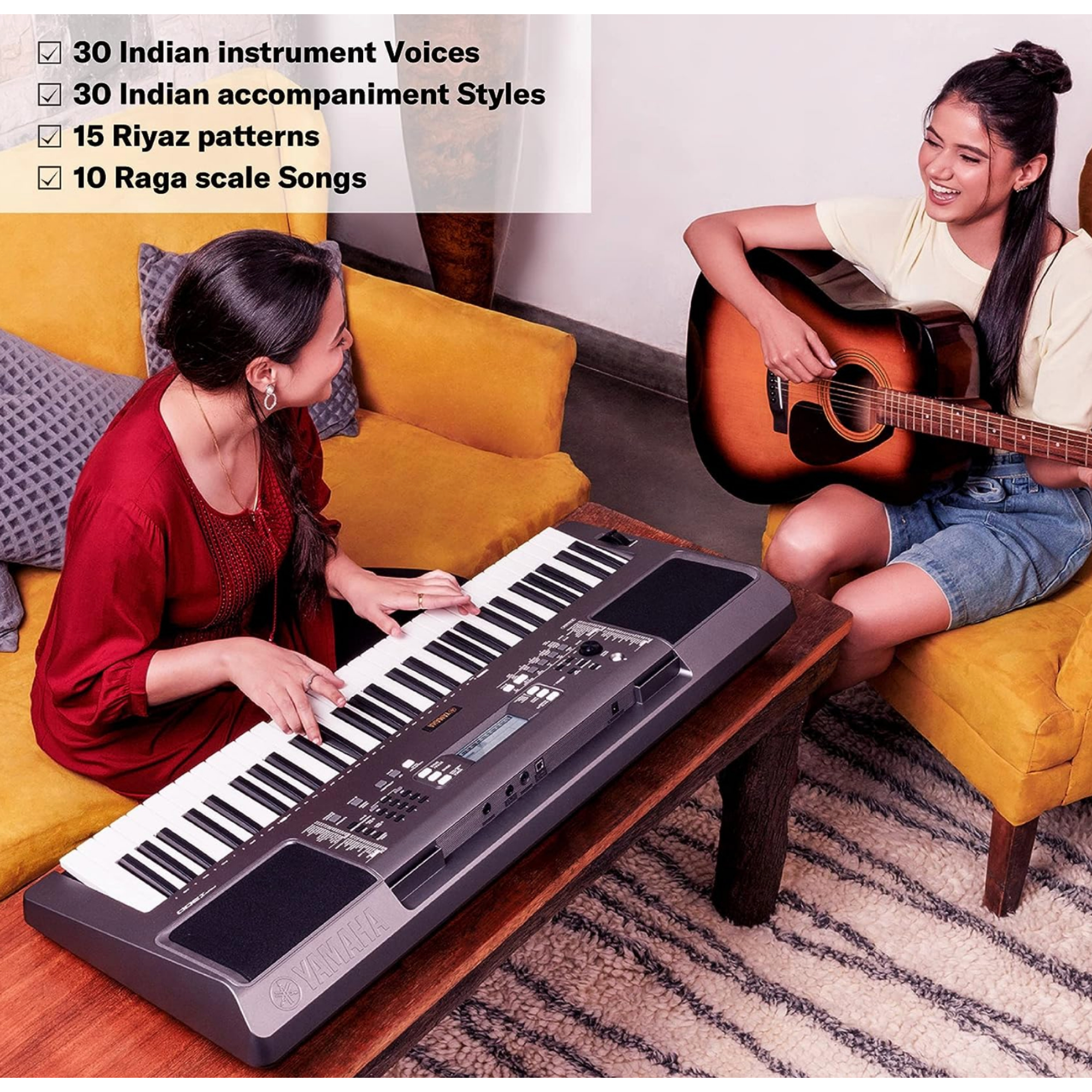 Yamaha PSR-I300 Portable Keyboard 61 Keys