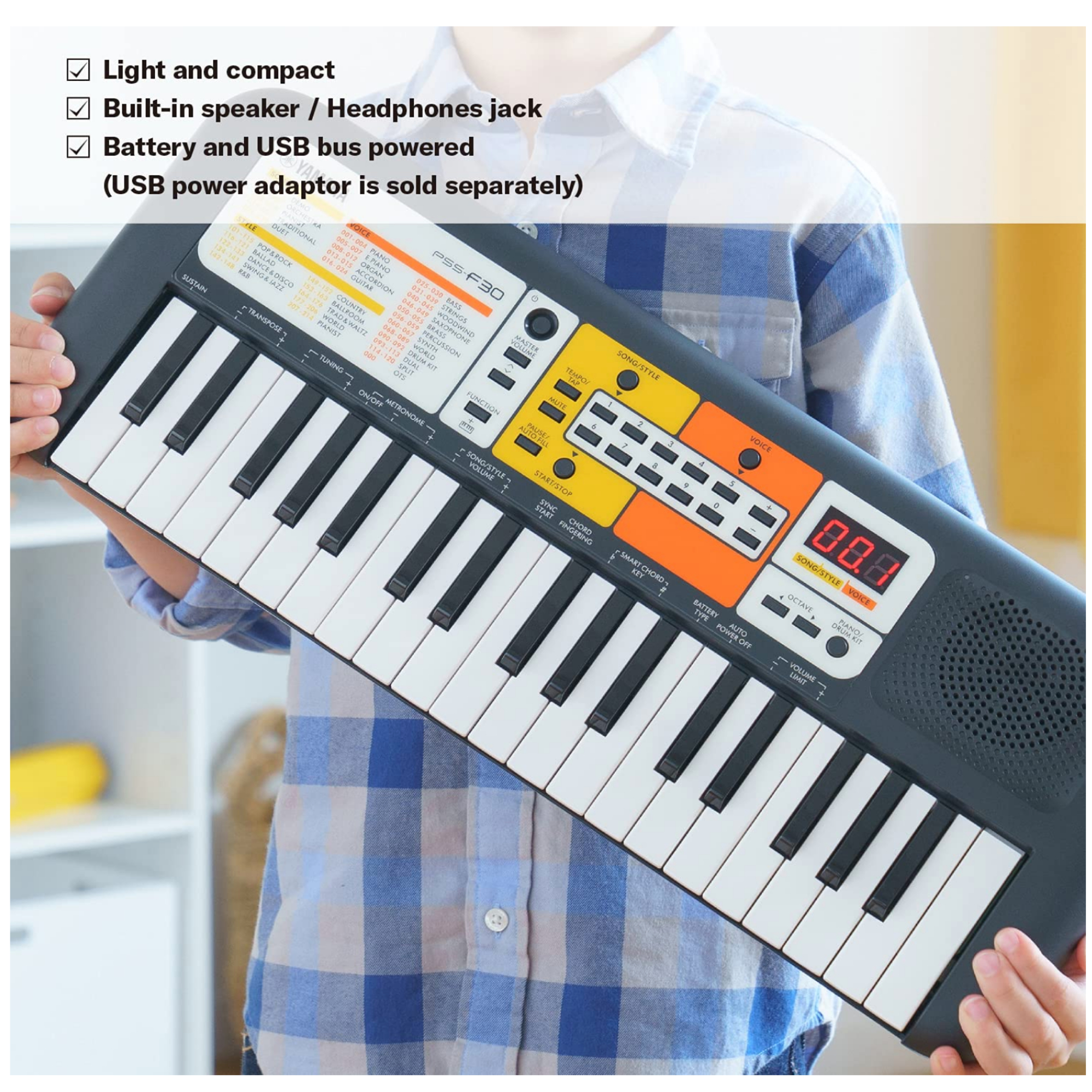 Yamaha Portable Keyboard PSS-F30
