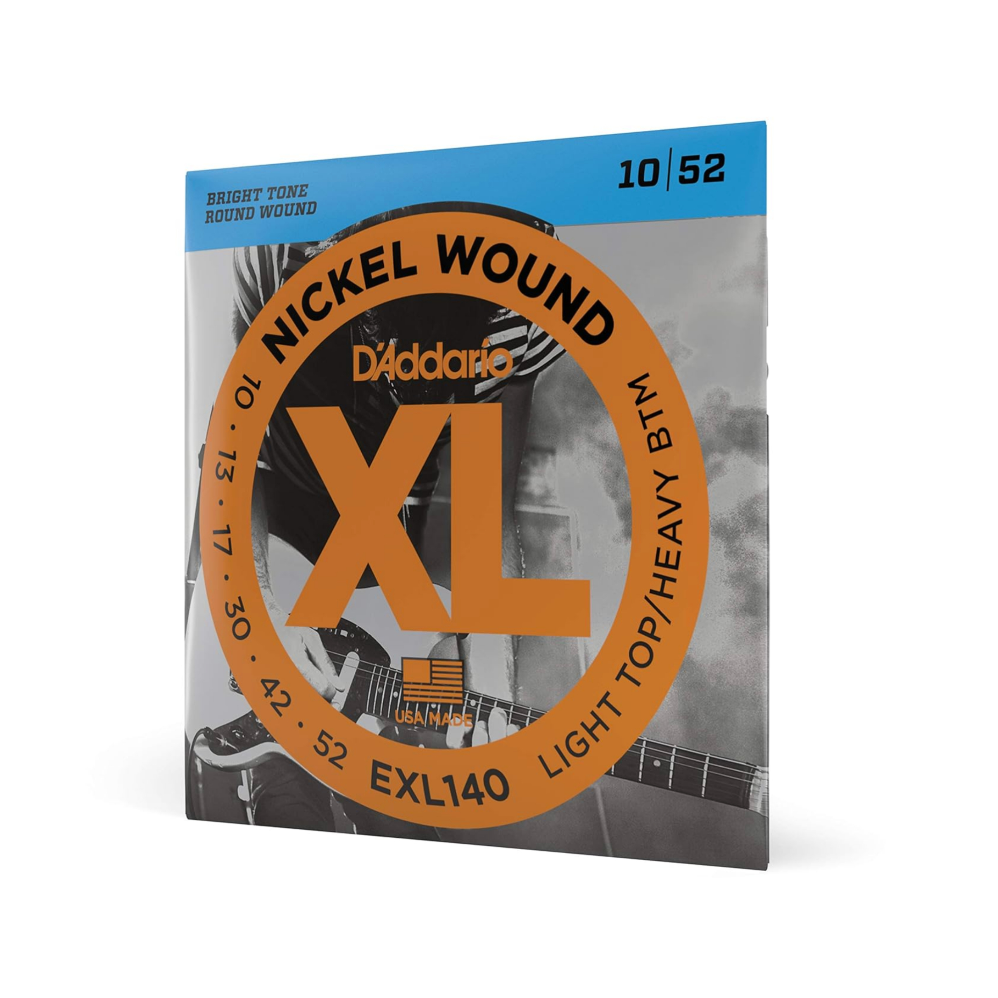 DAddario EXL140 Nickel Wound 10-52 Light Electric Guitar Strings