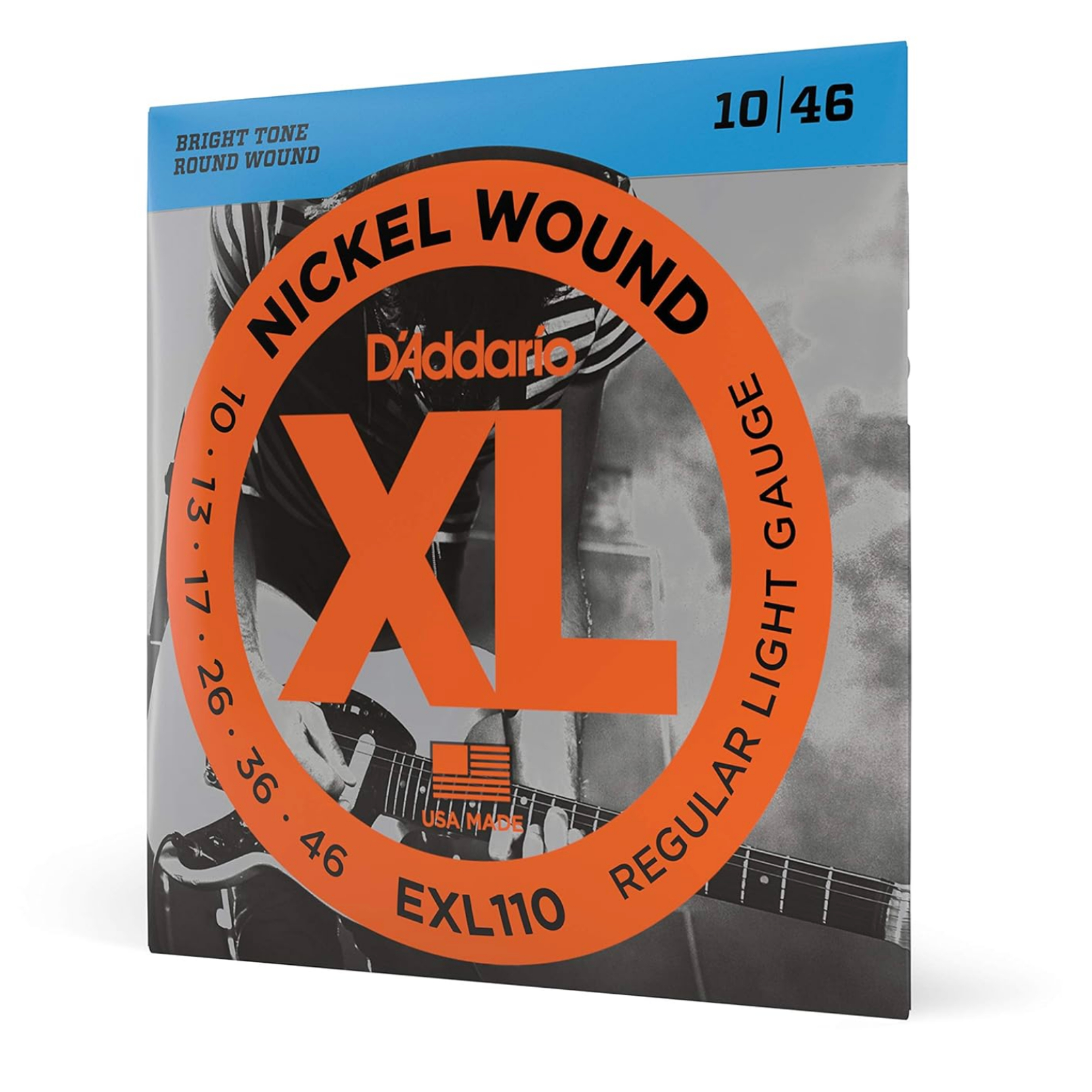 DAddario EXL110 Electric Guitar Strings Nickel Regular Light