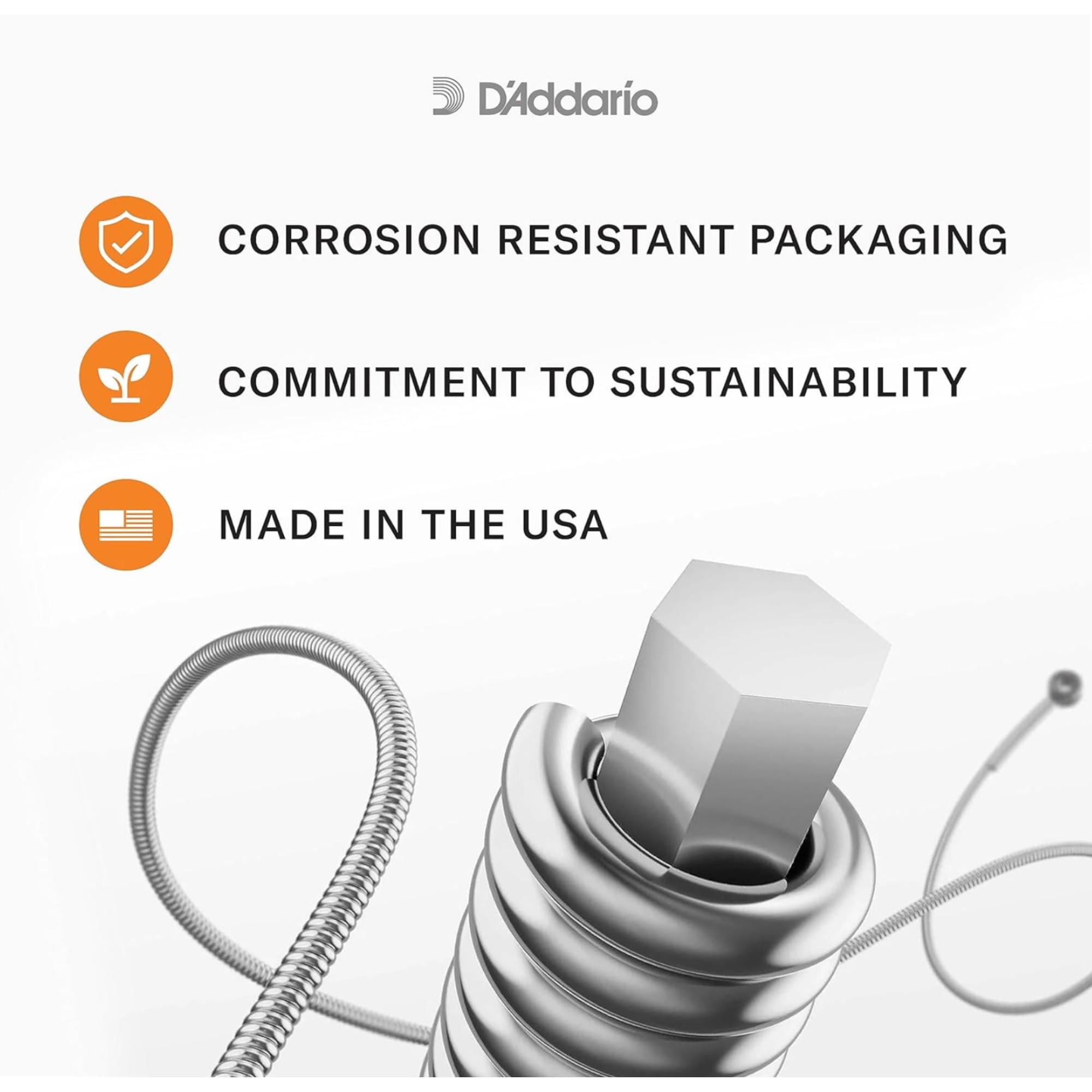 DAddario EXL115 Nickel Wound 11-49 Medium Electric Guitar Strings