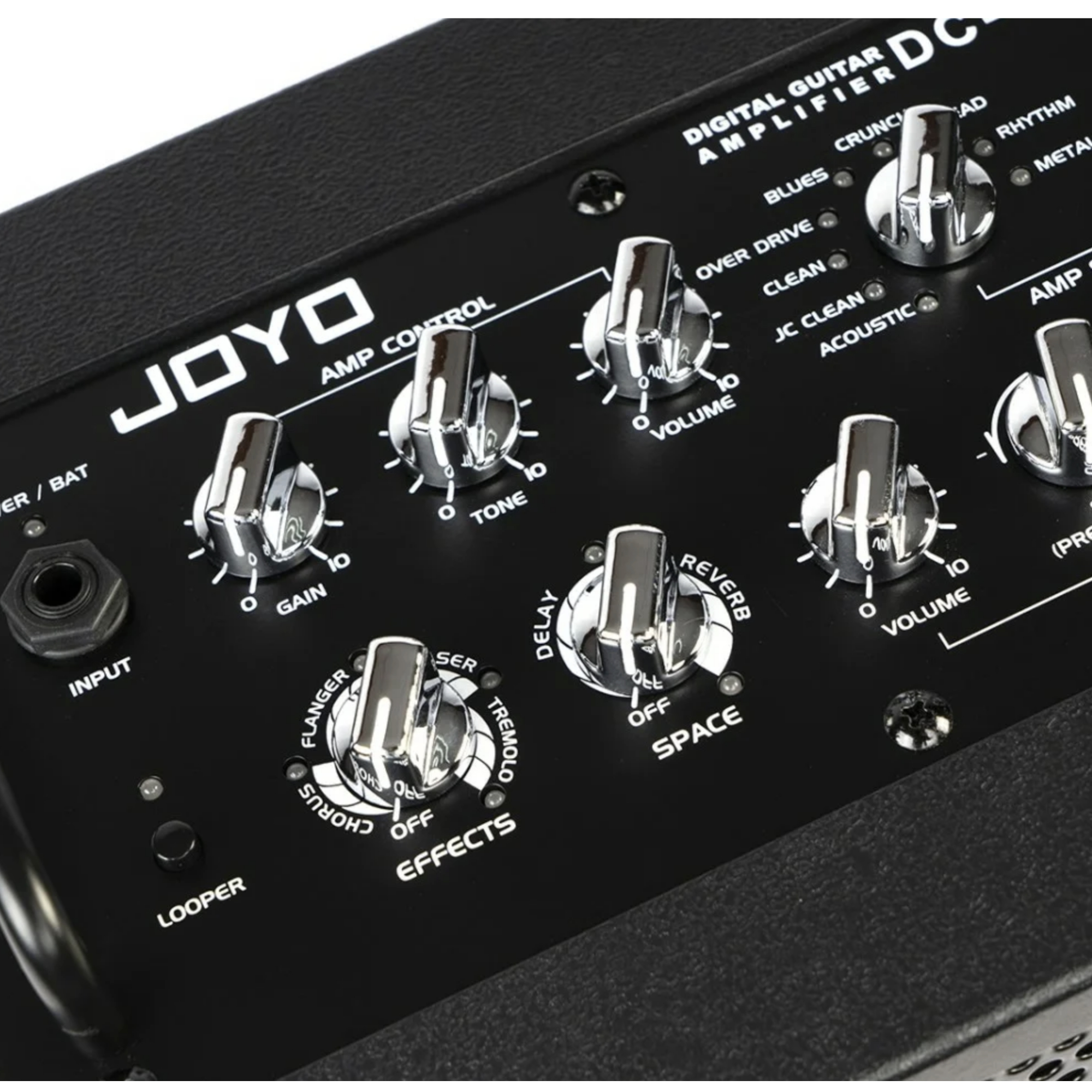 JOYO DC15 S Guitar Amplifier 15W With Multi Fx Looper Bluetooth Footswitch Drums