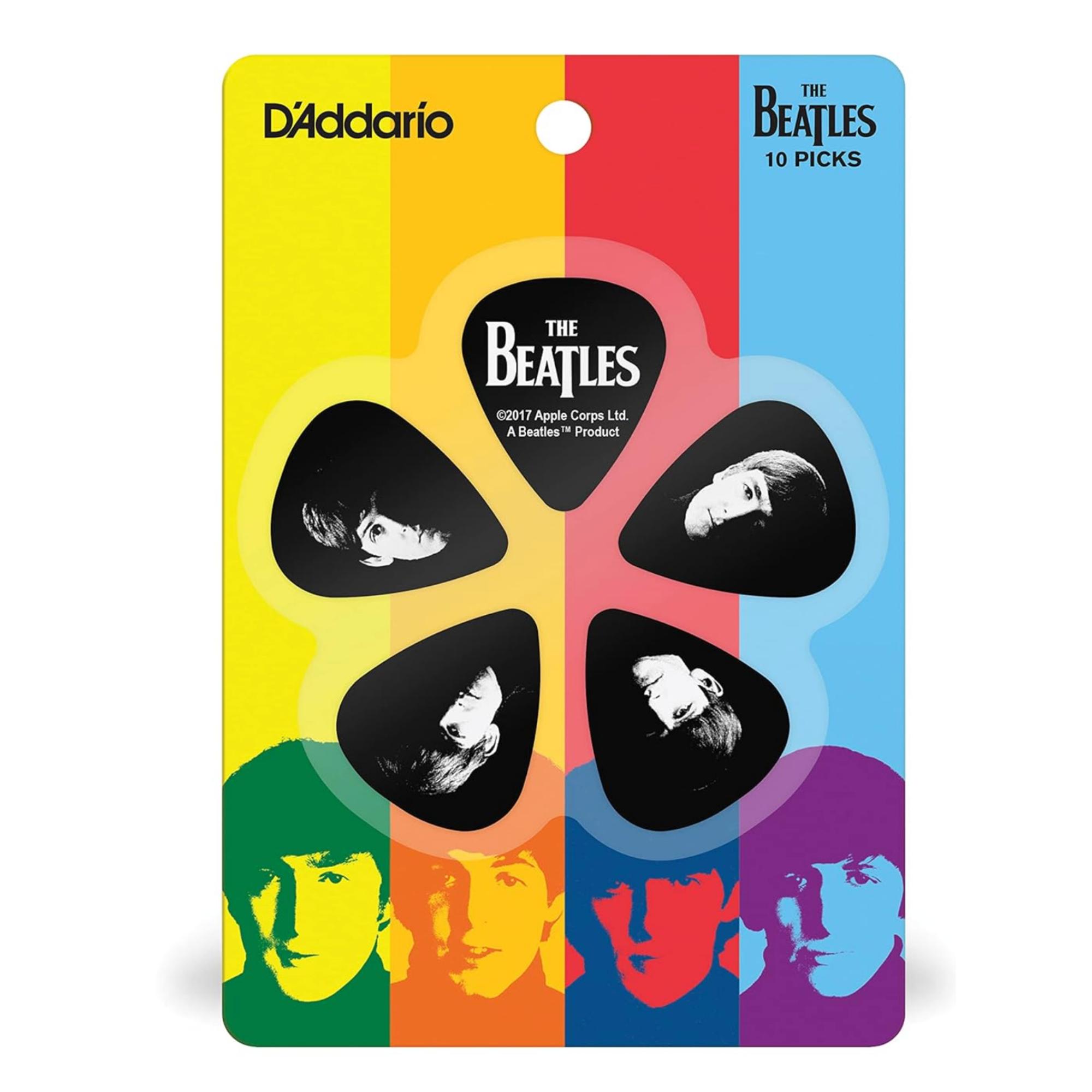 Planet Waves 1CBK2-10B2 Beatles Guitar Picks Meet the Beatles 10 Pack Heavy Gauge