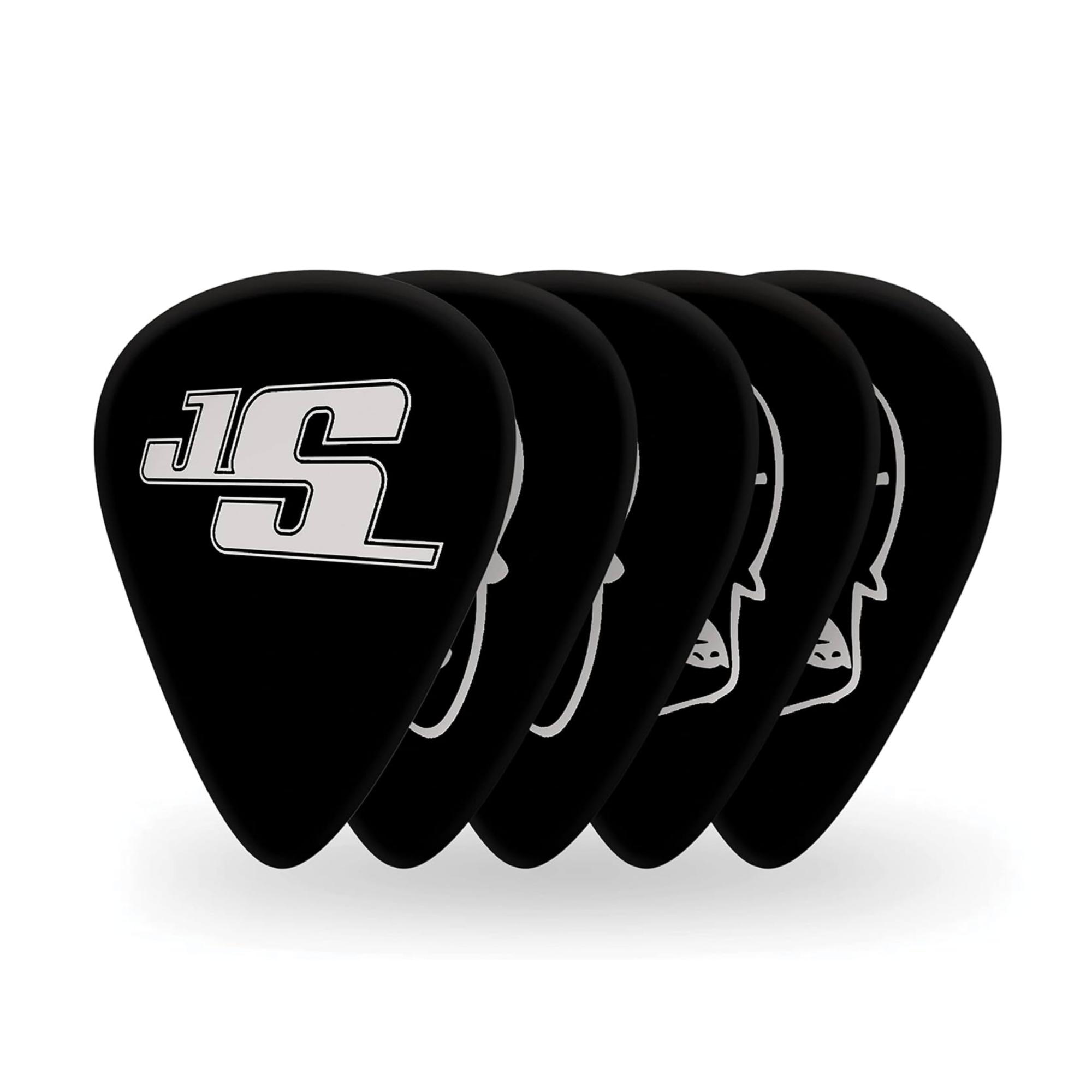 Planet Waves 1CBK4-10JS Satriani Joe Medium Guitar Picks Black