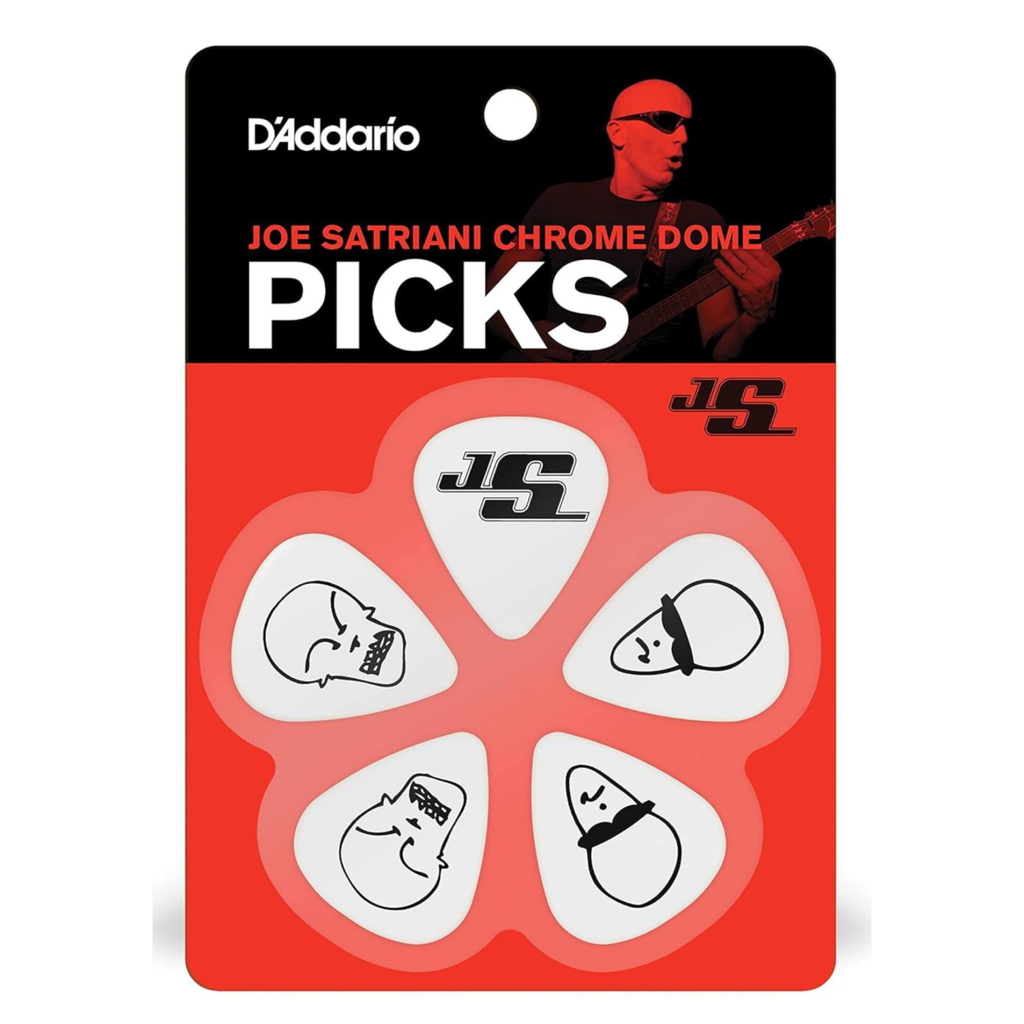 Planet Waves 1CWH2-10JS Joe Satriani Light Guitar Picks White