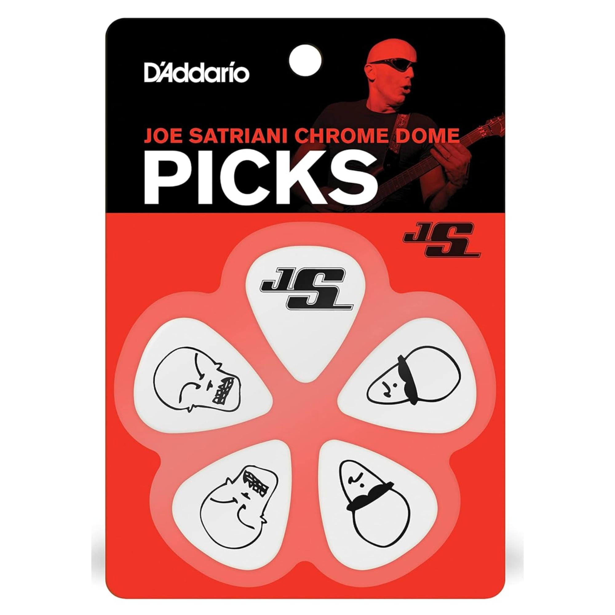 Planet Waves 1CWH4-10JS Joe Satriani Medium Guitar Pick White