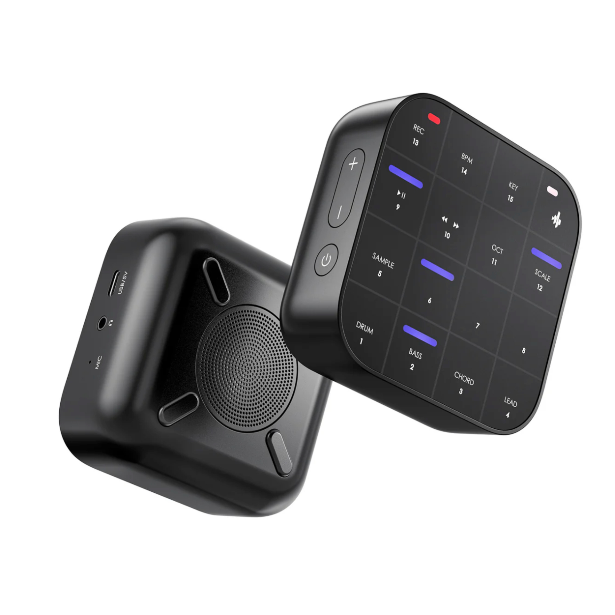 Donner MEDO MIDI Controller Portable Electronic Instrument Chord Sample Lead Bass Drum Built in Looper and Synthesizer