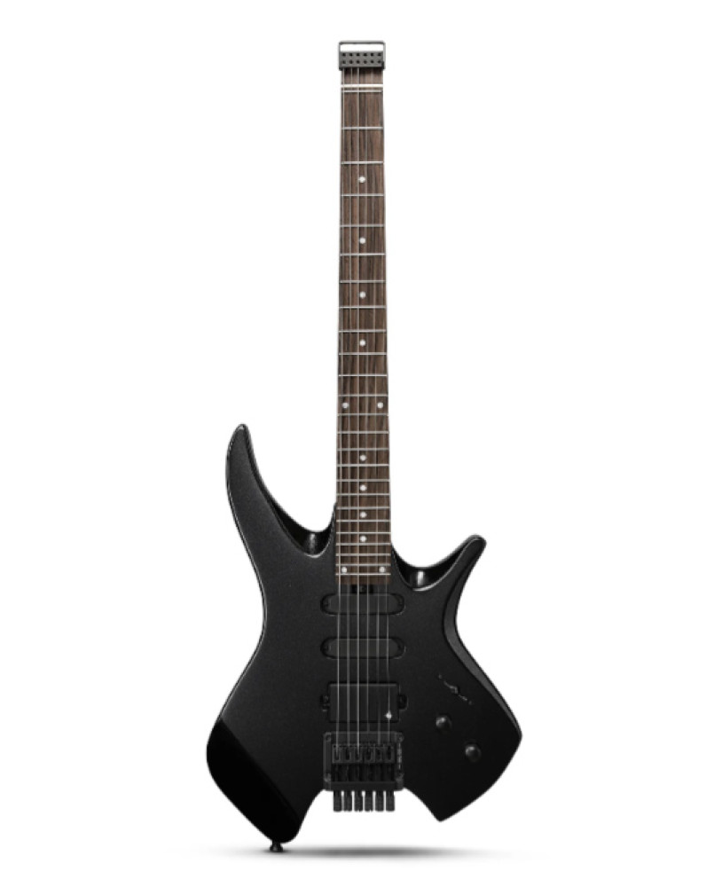Image of Donner HLX 500 Headless Electric Guitar Black