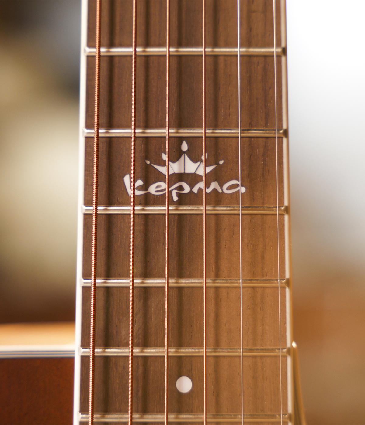 Kepma D1CE PRO TRANS K10- Semi acoustic Guitar- Crimson satin
