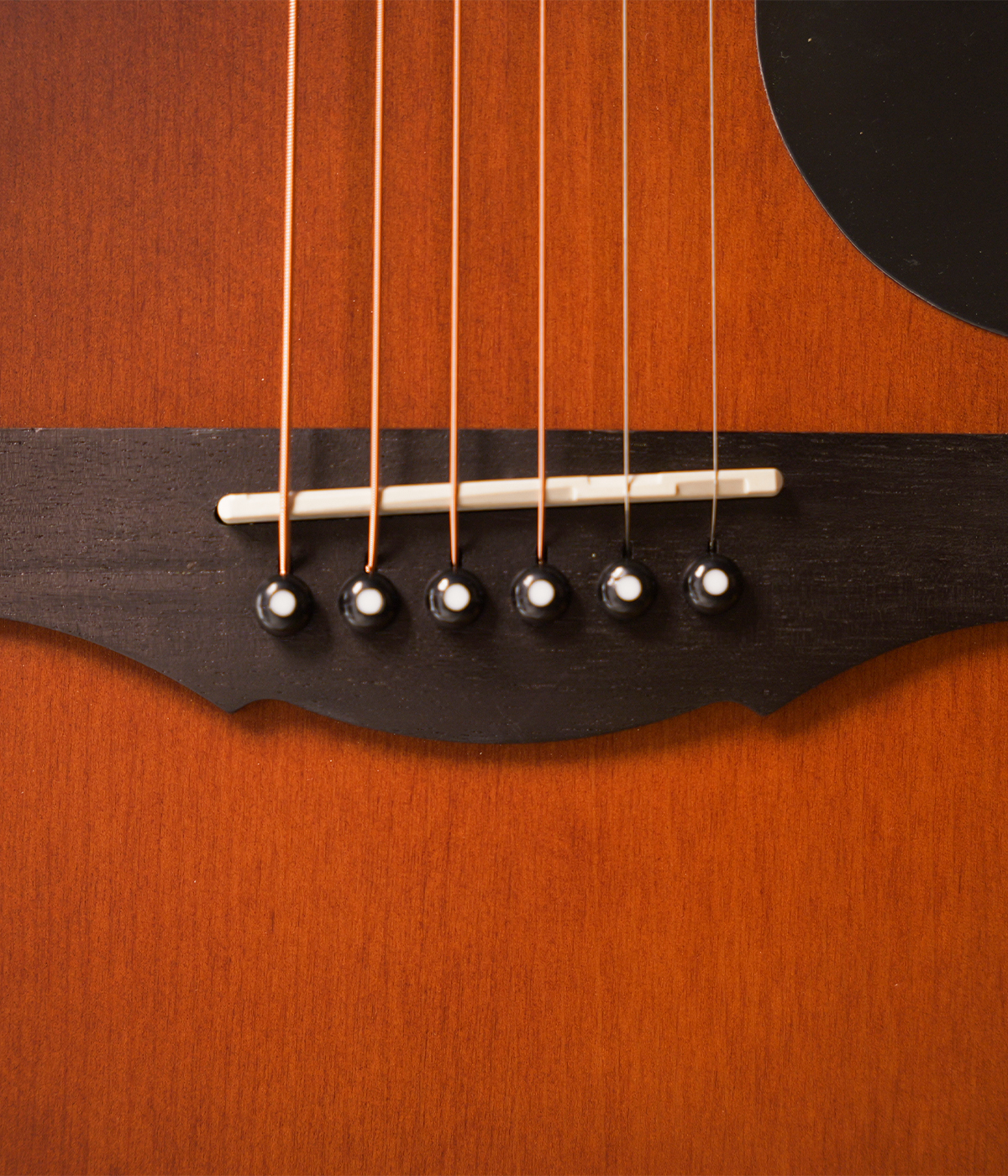 Kepma D1CE PRO TRANS K10- Semi acoustic Guitar- Crimson satin