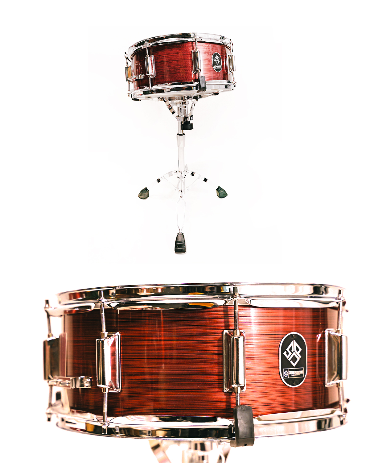 Strydom Sonic Scout 5-Piece Acoustic Drum Kit Ignition red