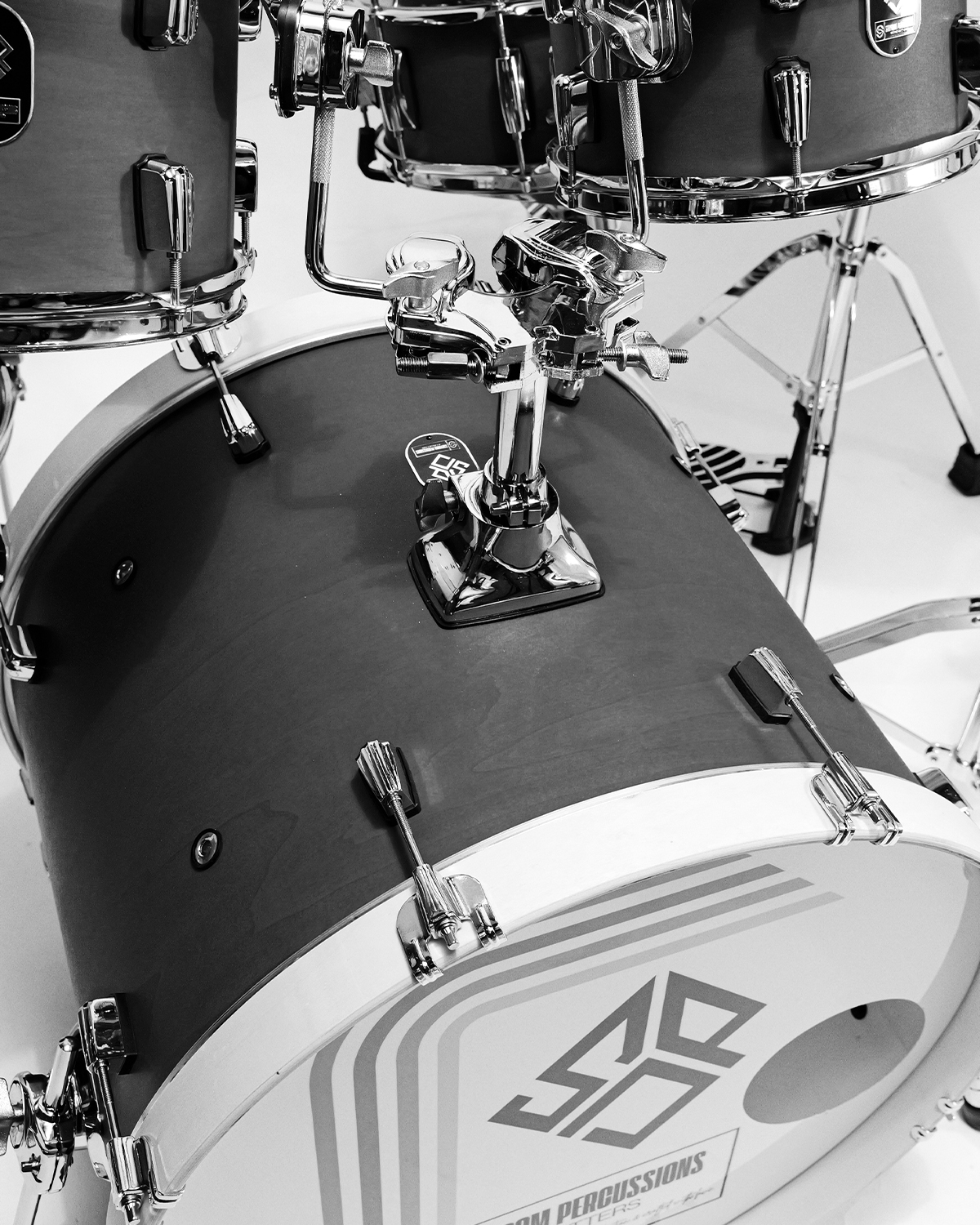 Strydom Sonic Pro Acoustic Drum Kit Deep indigo burst