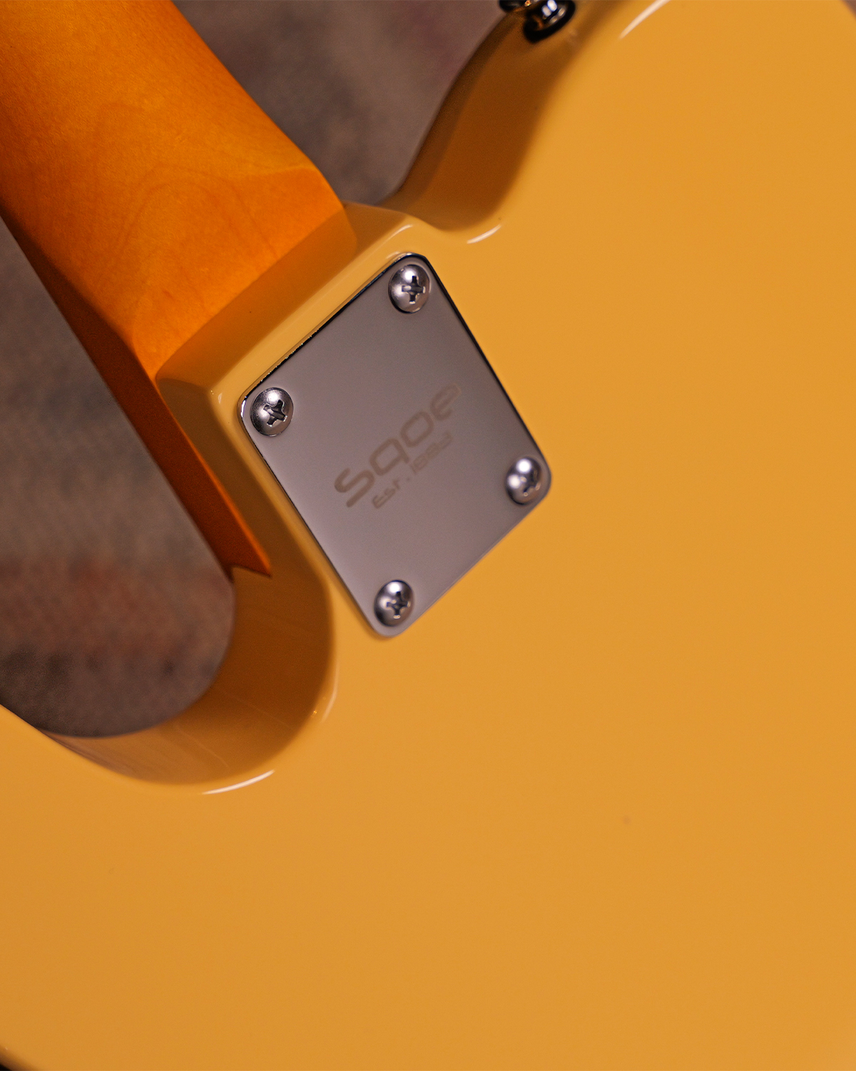 SQOE SETL250 - Tele Electric guitar - Vintage blonde