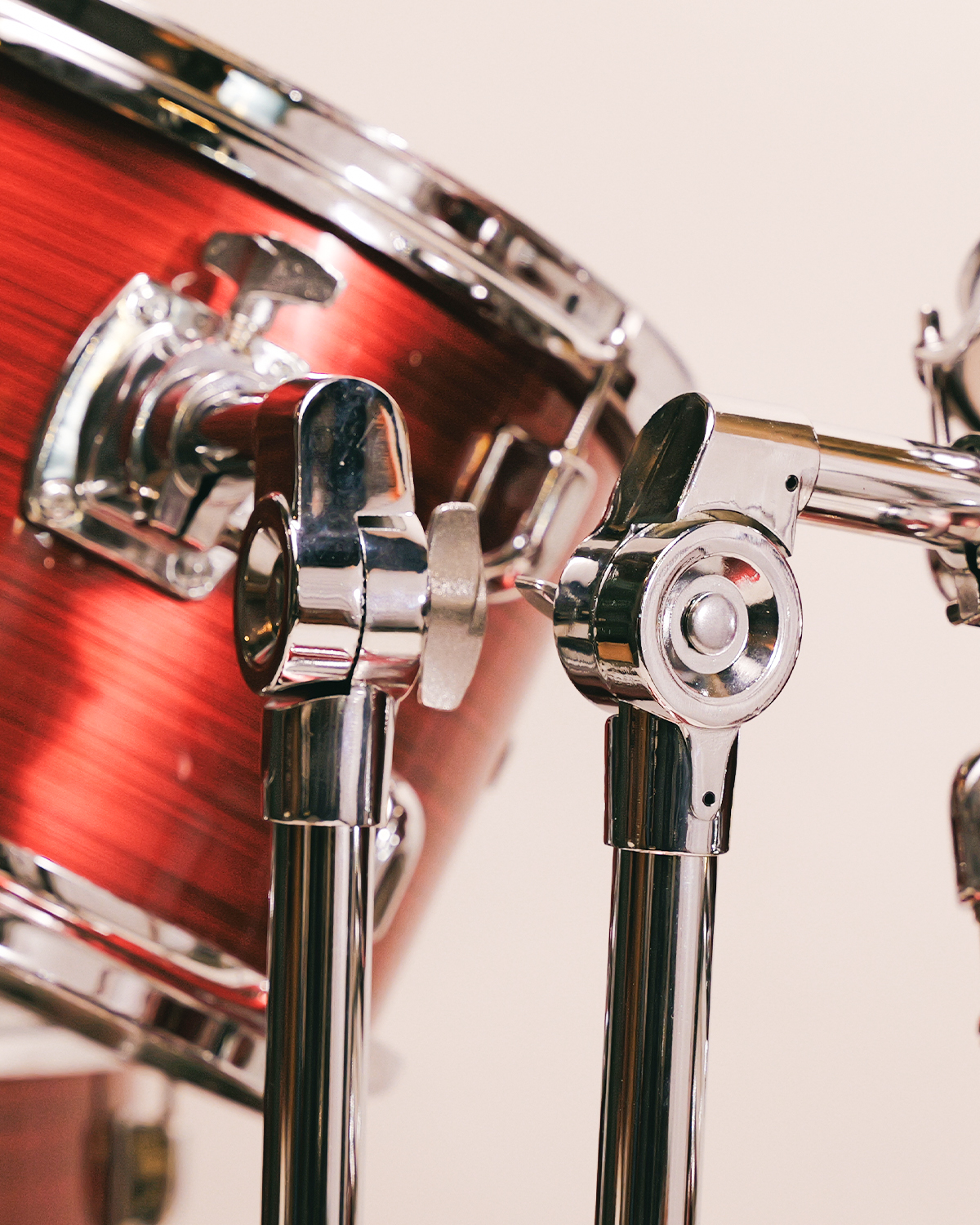 Strydom Sonic Scout 5-Piece Acoustic Drum Kit Ignition red