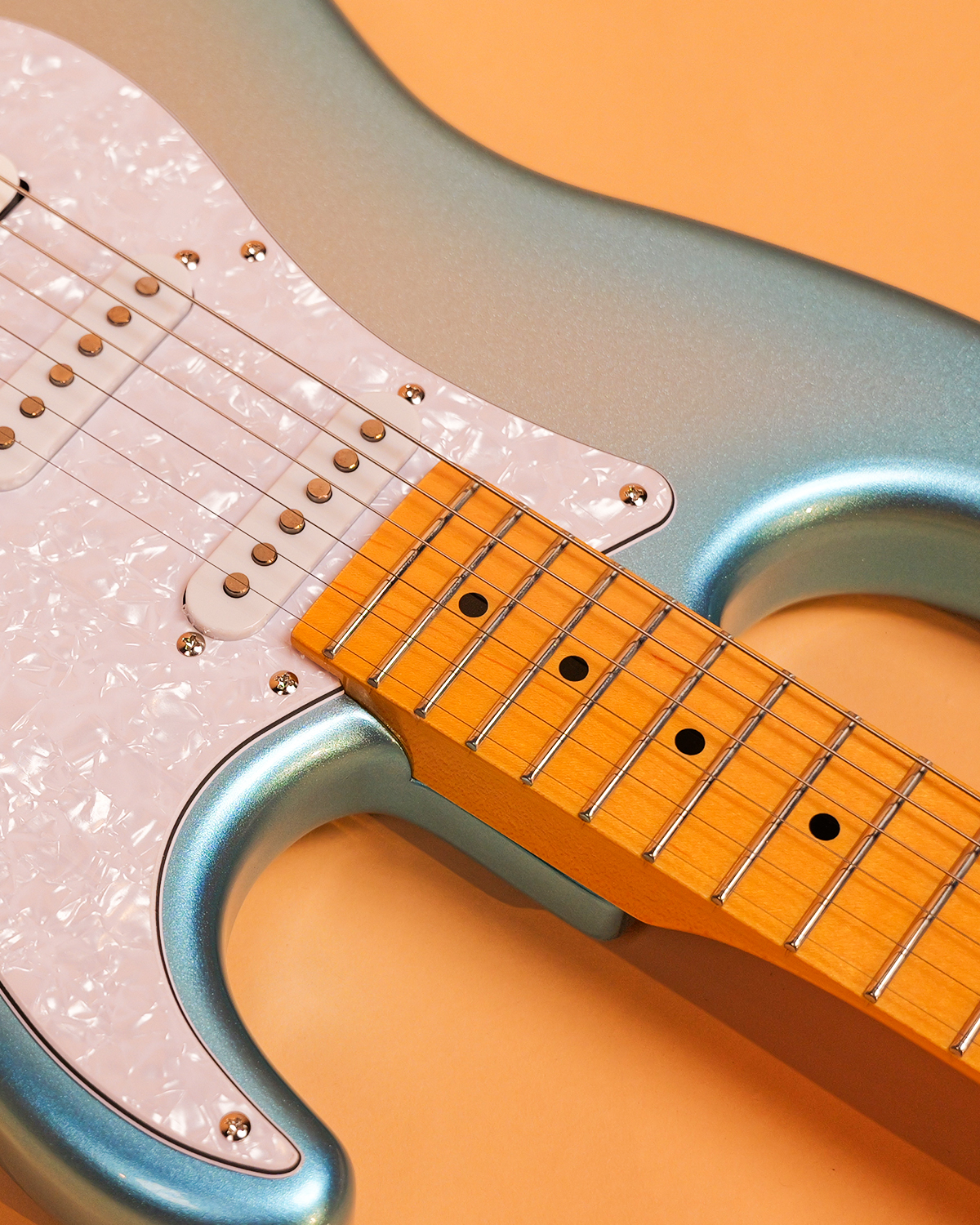 SQOE SEST1000 Frost Blue  Premium Custom Shop HSS