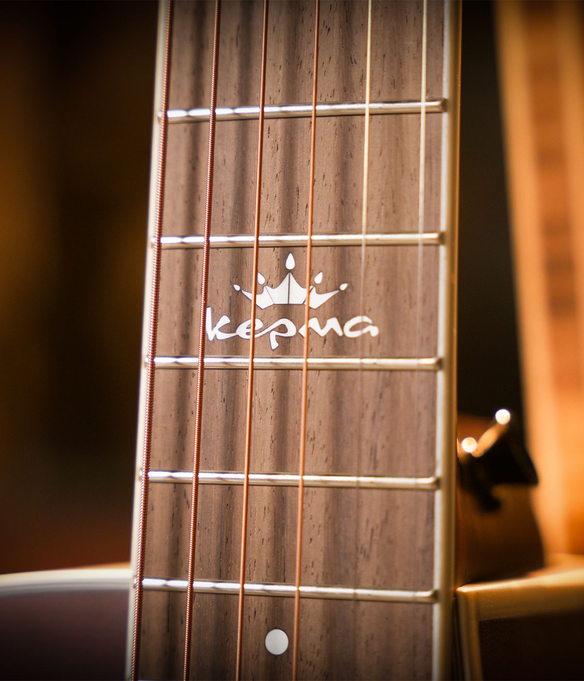 Kepma A1CE TRANS K10- Semi acoustic Guitar- Crimson satin