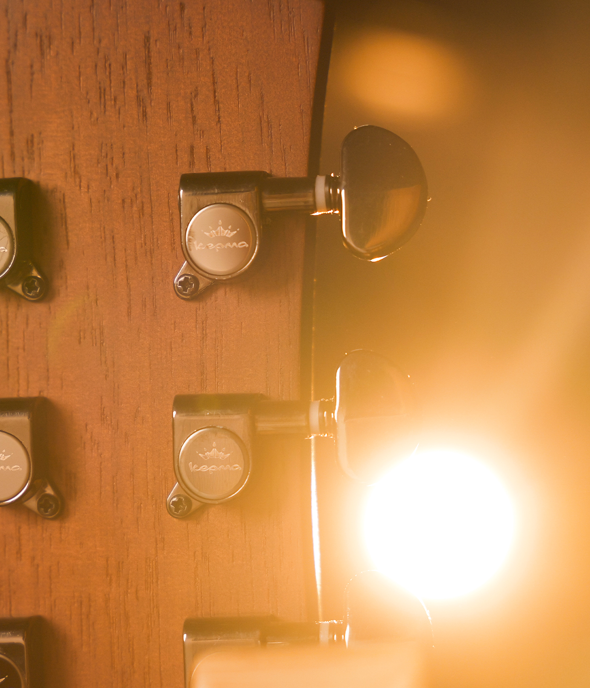 Kepma A1CE TRANS K10- Semi acoustic Guitar- Crimson satin