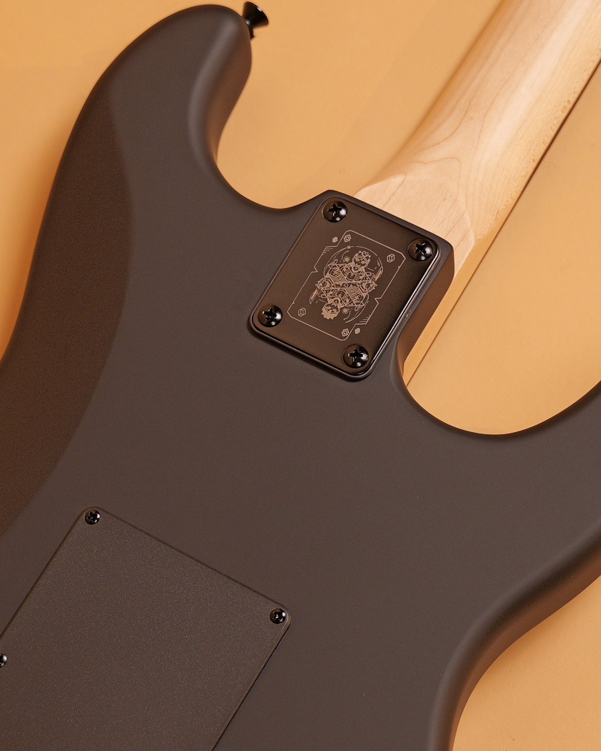 Strydom ST20R Left-Handed Stratway Carbon Electric Guitar HSS Matte Black