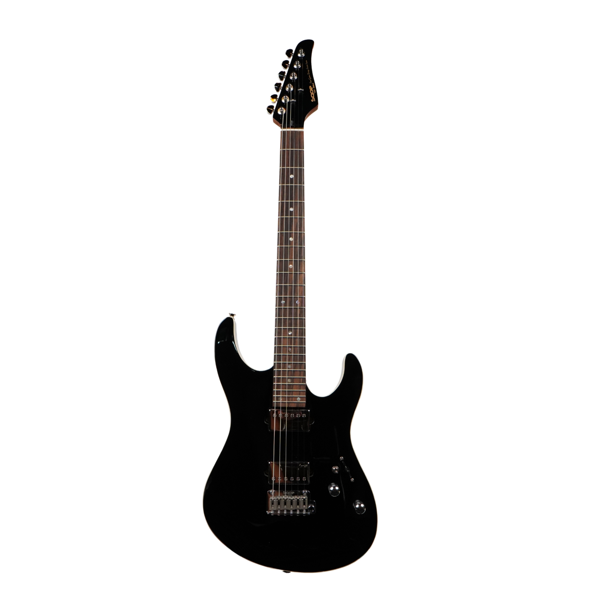 SQOE SEIB500 Phantom Black HH Super Strat series