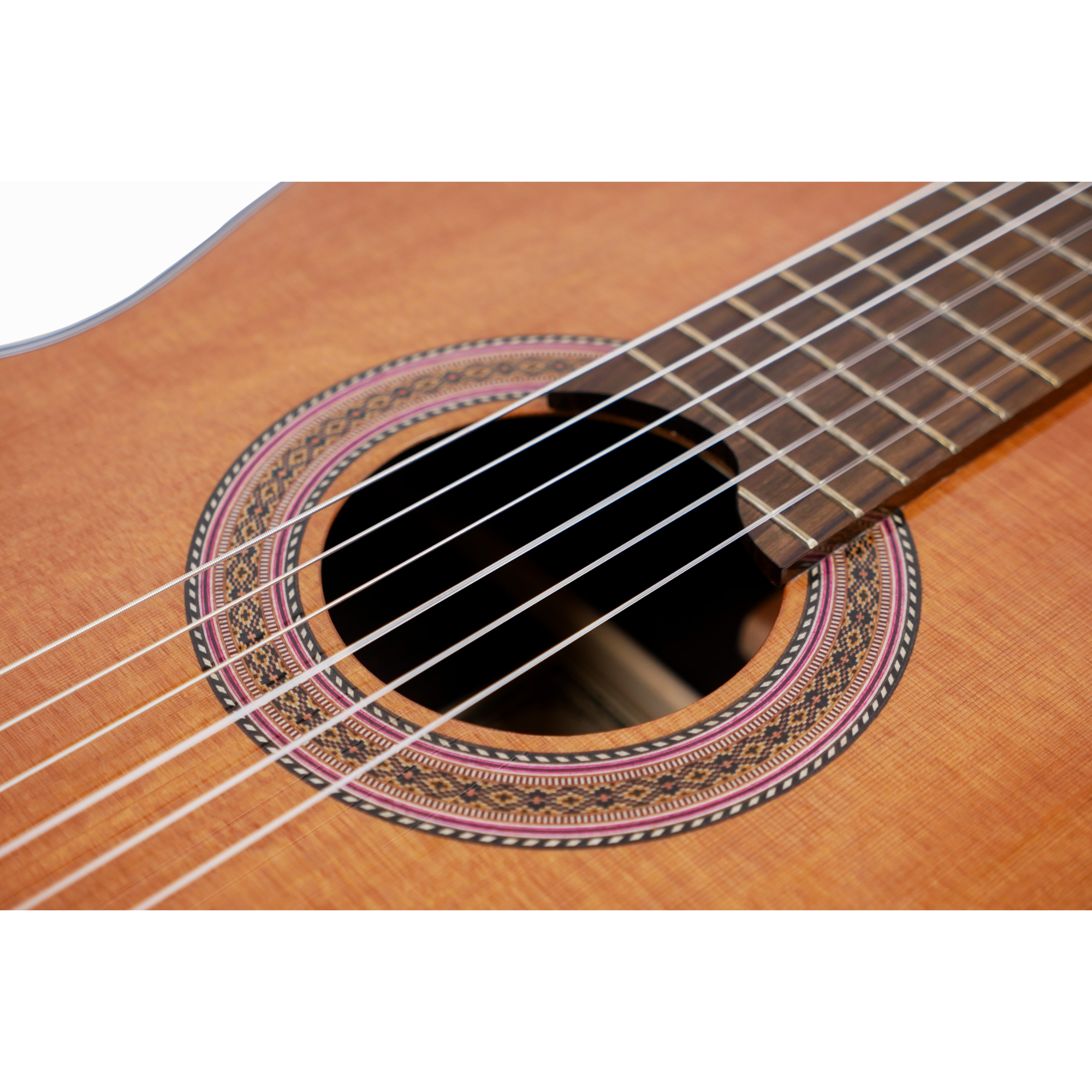 MARTINEZ MC-58C SOLID CEDAR TOPINDIAN ROSEWOOD CLASSICAL GUITAR NATURAL